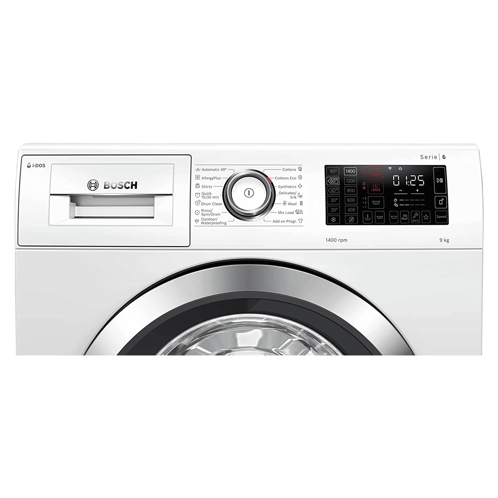 BOSCH 9 kg Fully Automatic Front Load Washing Machine (Series 6, WAT286H9IN, EcoSilence Drive, White) BOSCH 9 kg Fully Automatic Front Load Washing Machine (Series 6, WAT286H9IN, EcoSilence Drive, White)_4