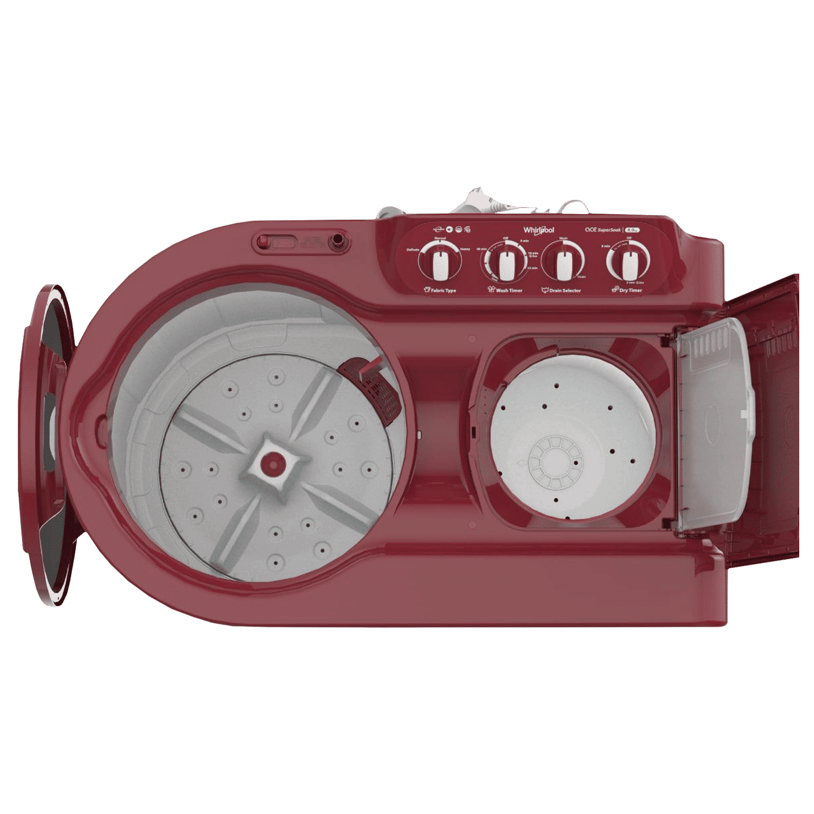 Whirlpool 8 kg 5 Star Semi Automatic Washing Machine with In-Built Scrubber (Ace, Coral Red)_3