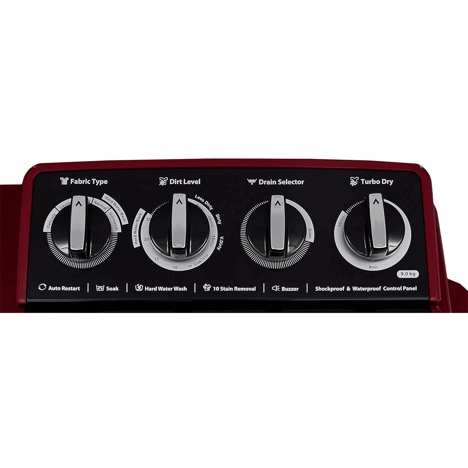 Whirlpool 9 kg 5 Star Semi Automatic Washing Machine with 3D Lint Filter (Ace XL, 30194, Coral Red)_9