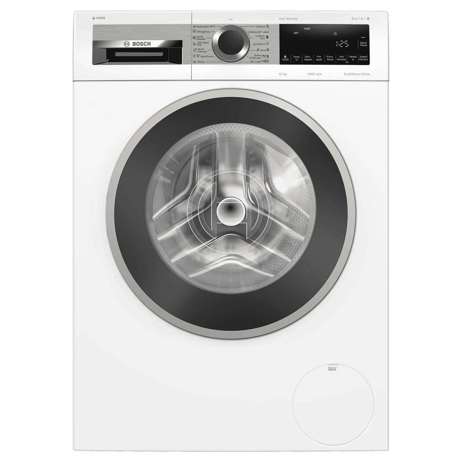 BOSCH 10 kg 5 Star Fully Automatic Front Load Washing Machine (Series 6, WGA254A0IN, EcoSilence Drive, White) BOSCH 10 kg 5 Star Fully Automatic Front Load Washing Machine (Series 6, WGA254A0IN, EcoSilence Drive, White)_1