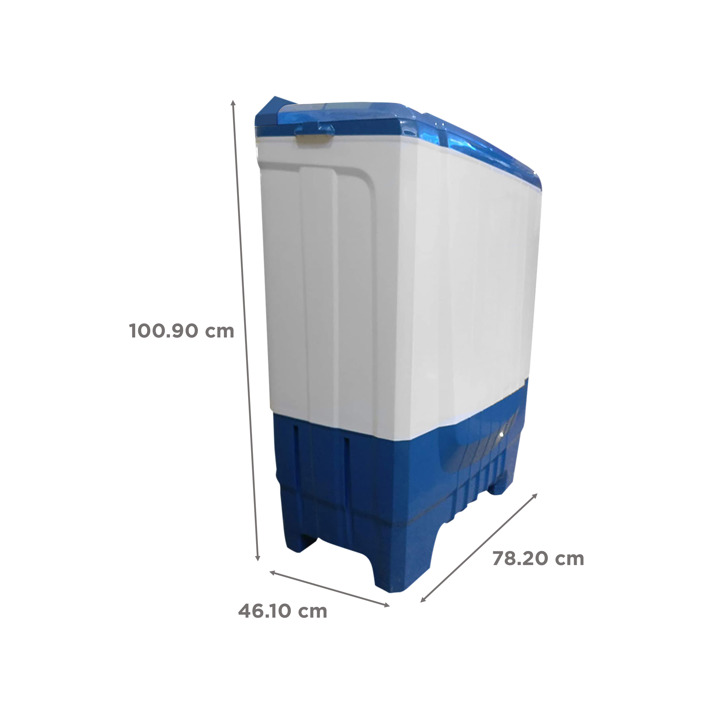 ONIDA 7.5 kg 5 Star Semi Automatic Washing Machine with Magic Filter (S75TIB, White/Blue)_3