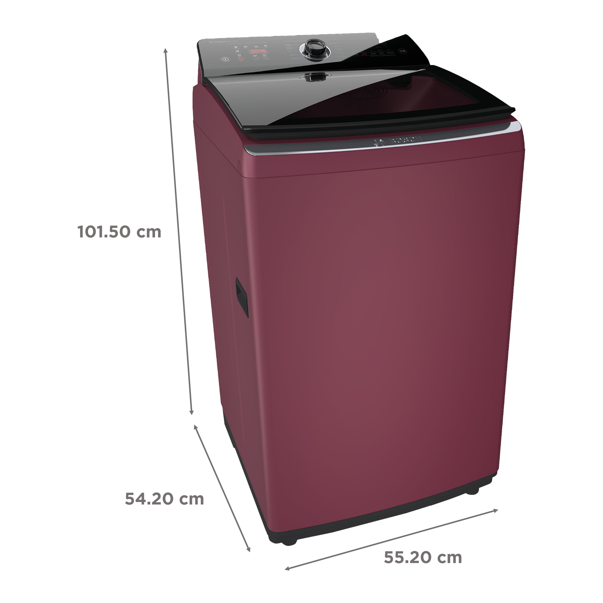 BOSCH 7 kg 5 Star Inverter Fully Automatic Top Load Washing Machine (Series 4, WOI703M0IN, ExpertCare wash system, Maroon) BOSCH 7 kg 5 Star Inverter Fully Automatic Top Load Washing Machine (Series 4, WOI703M0IN, ExpertCare wash system, Maroon)_3