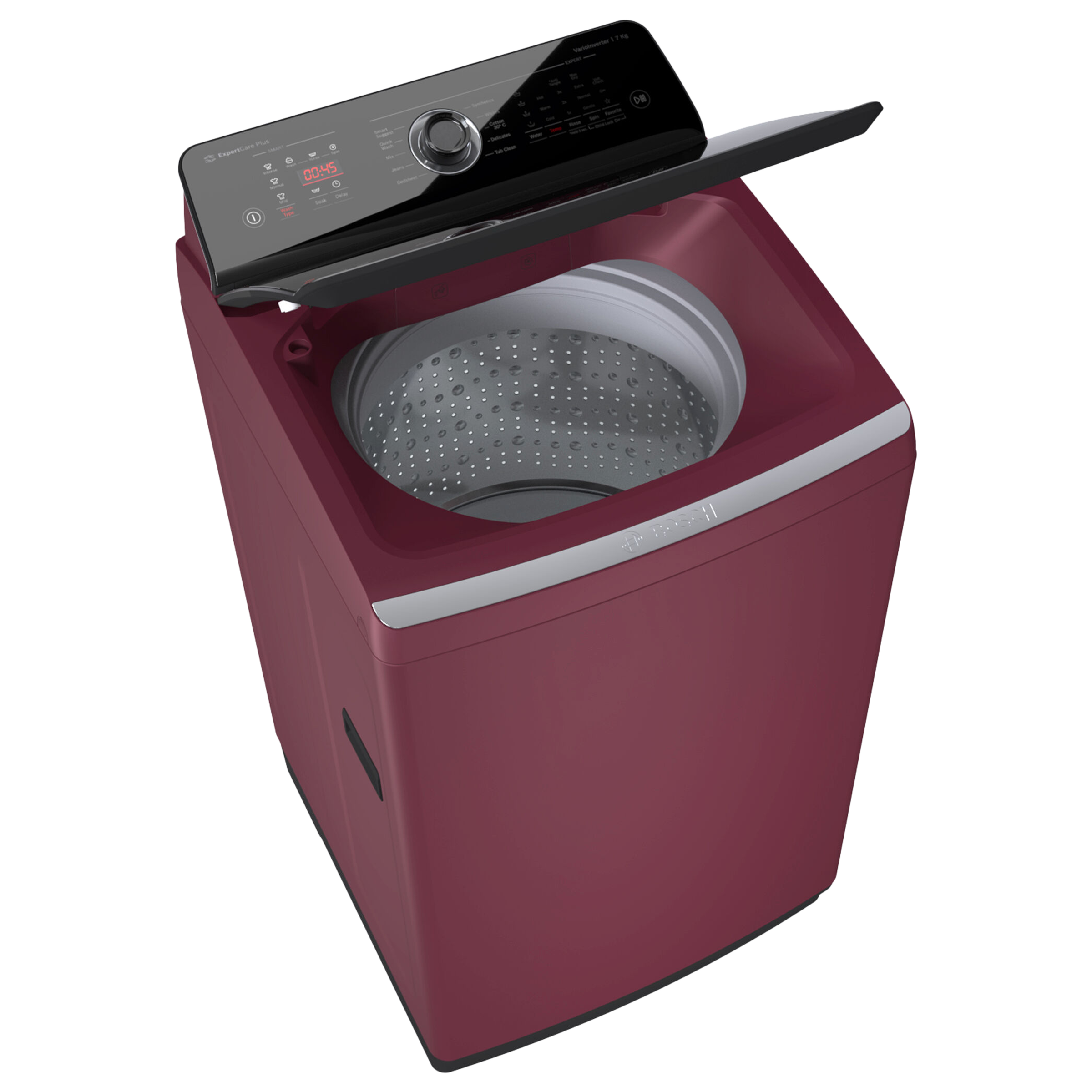 BOSCH 7 kg 5 Star Inverter Fully Automatic Top Load Washing Machine (Series 4, WOI703M0IN, ExpertCare wash system, Maroon) BOSCH 7 kg 5 Star Inverter Fully Automatic Top Load Washing Machine (Series 4, WOI703M0IN, ExpertCare wash system, Maroon)_5