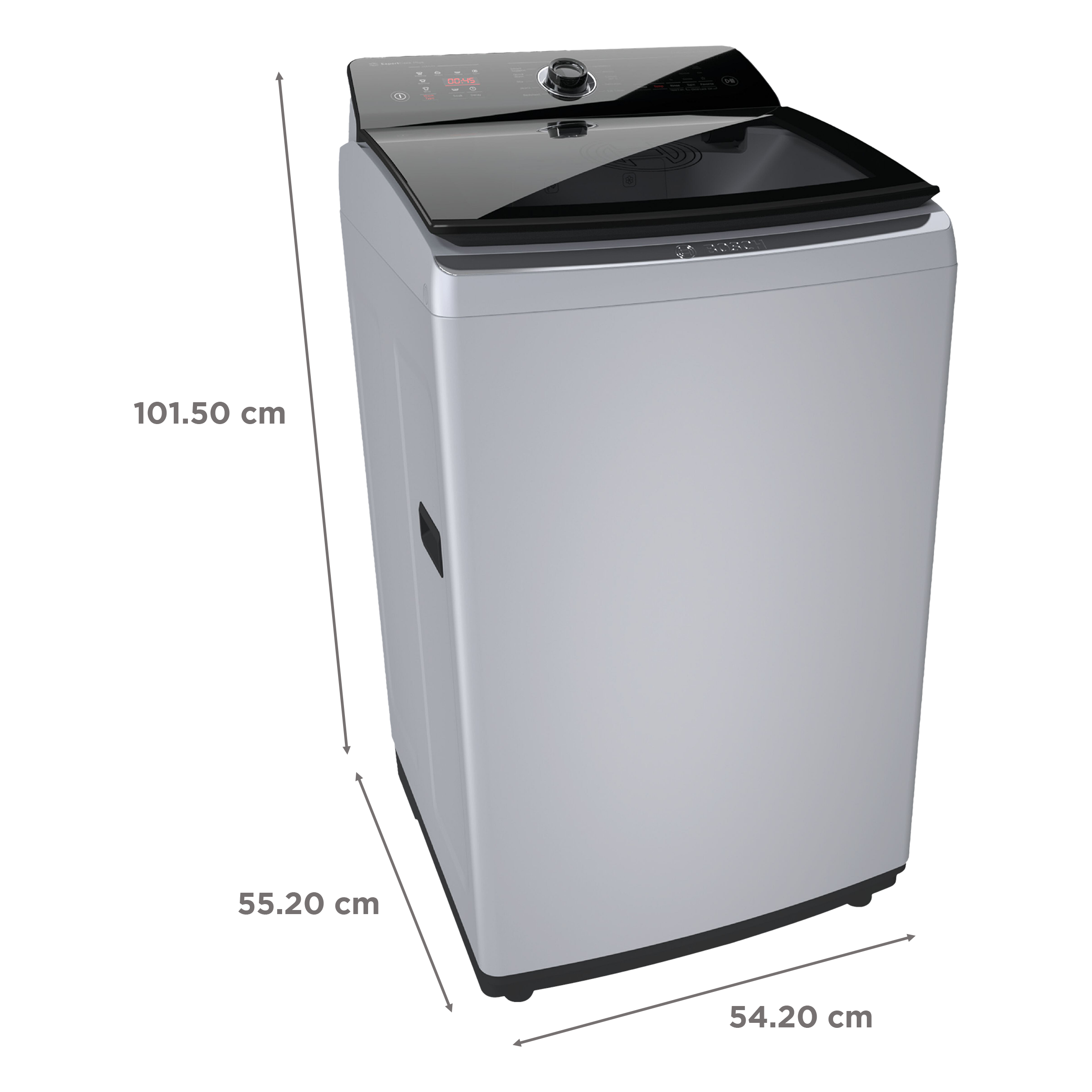 BOSCH 7 kg 5 Star Fully Automatic Top Load Washing Machine (Series 2, WOE703S0IN, ExpertCare Wash System, Silver)_3