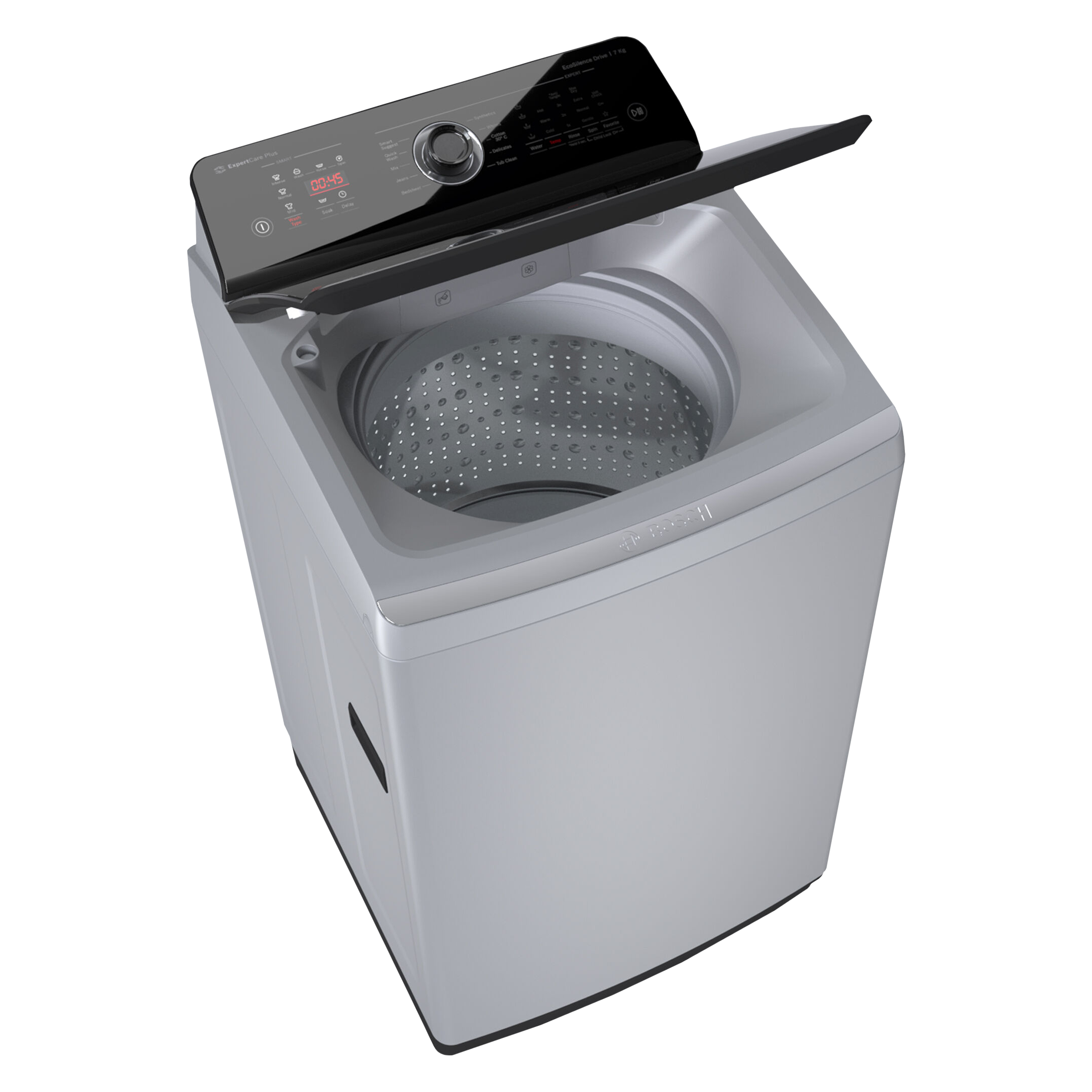 BOSCH 7 kg 5 Star Fully Automatic Top Load Washing Machine (Series 2, WOE703S0IN, ExpertCare Wash System, Silver)_5