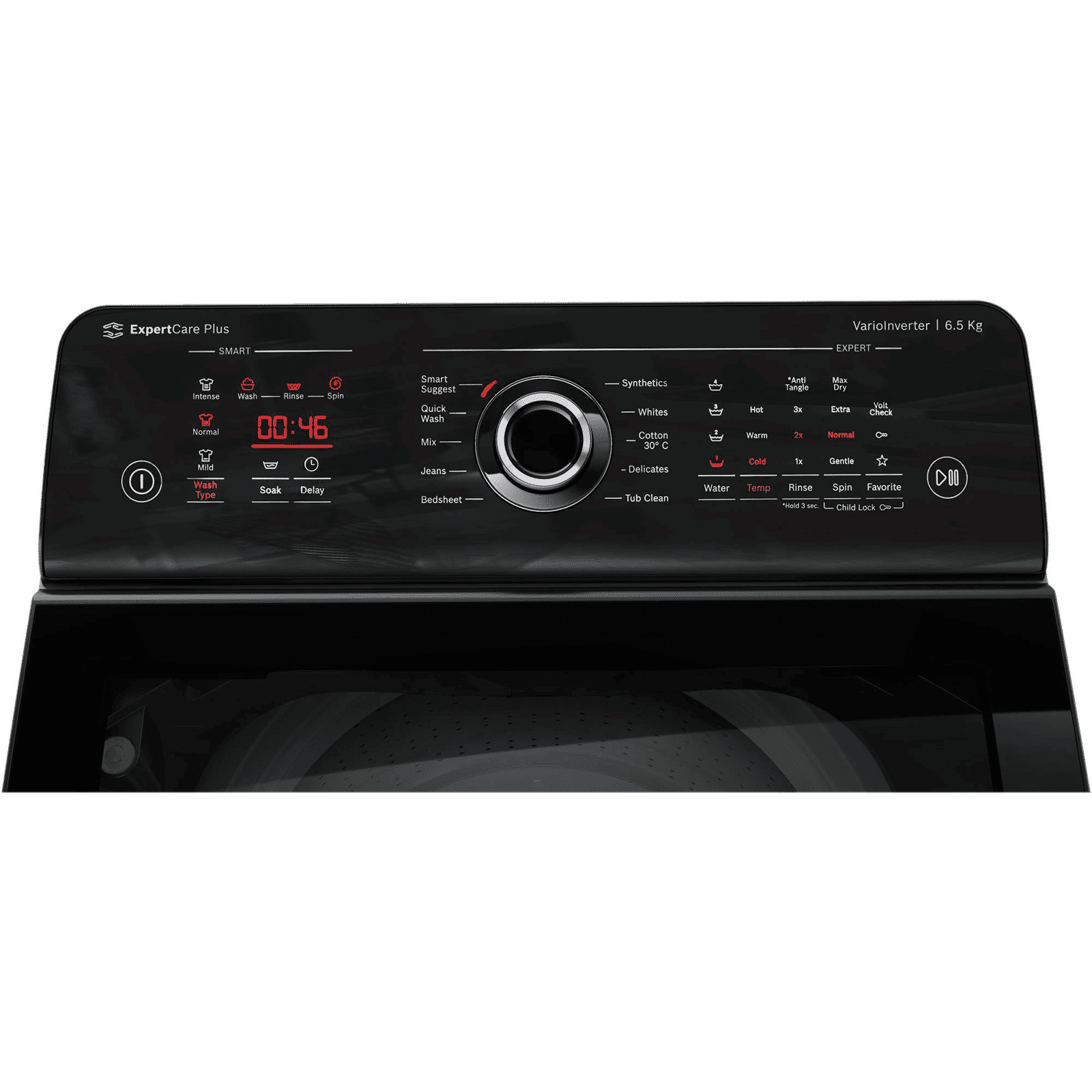 BOSCH 6.5 kg 5 Star Inverter Fully Automatic Top Load Washing Machine (Series 4, WOI653S0IN, ExpertCare Wash System, Silver)_4