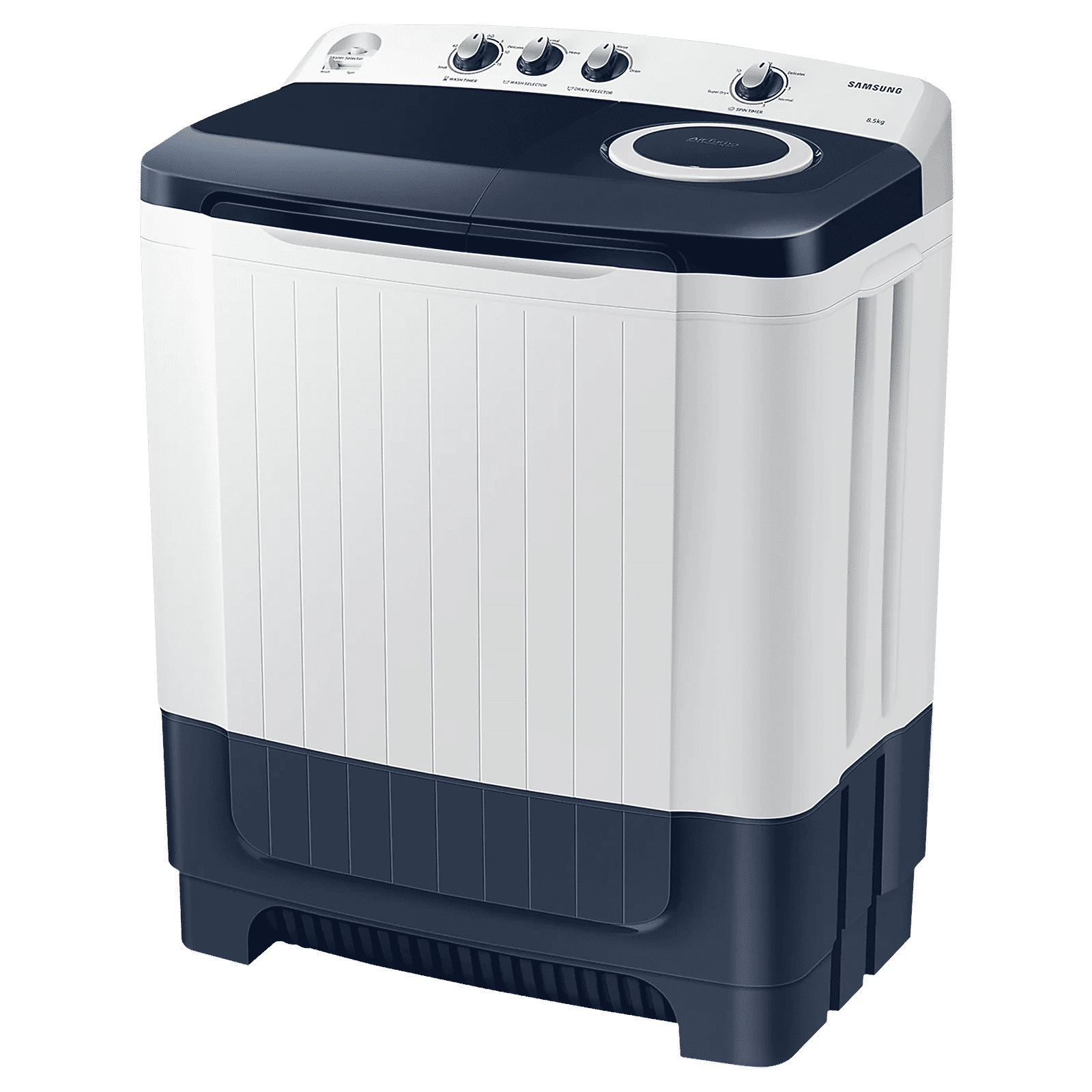 SAMSUNG 8.5 kg 5 Star Semi Automatic Washing Machine with Magic Filter (WT85R4000LL/TL, Light Grey)_5