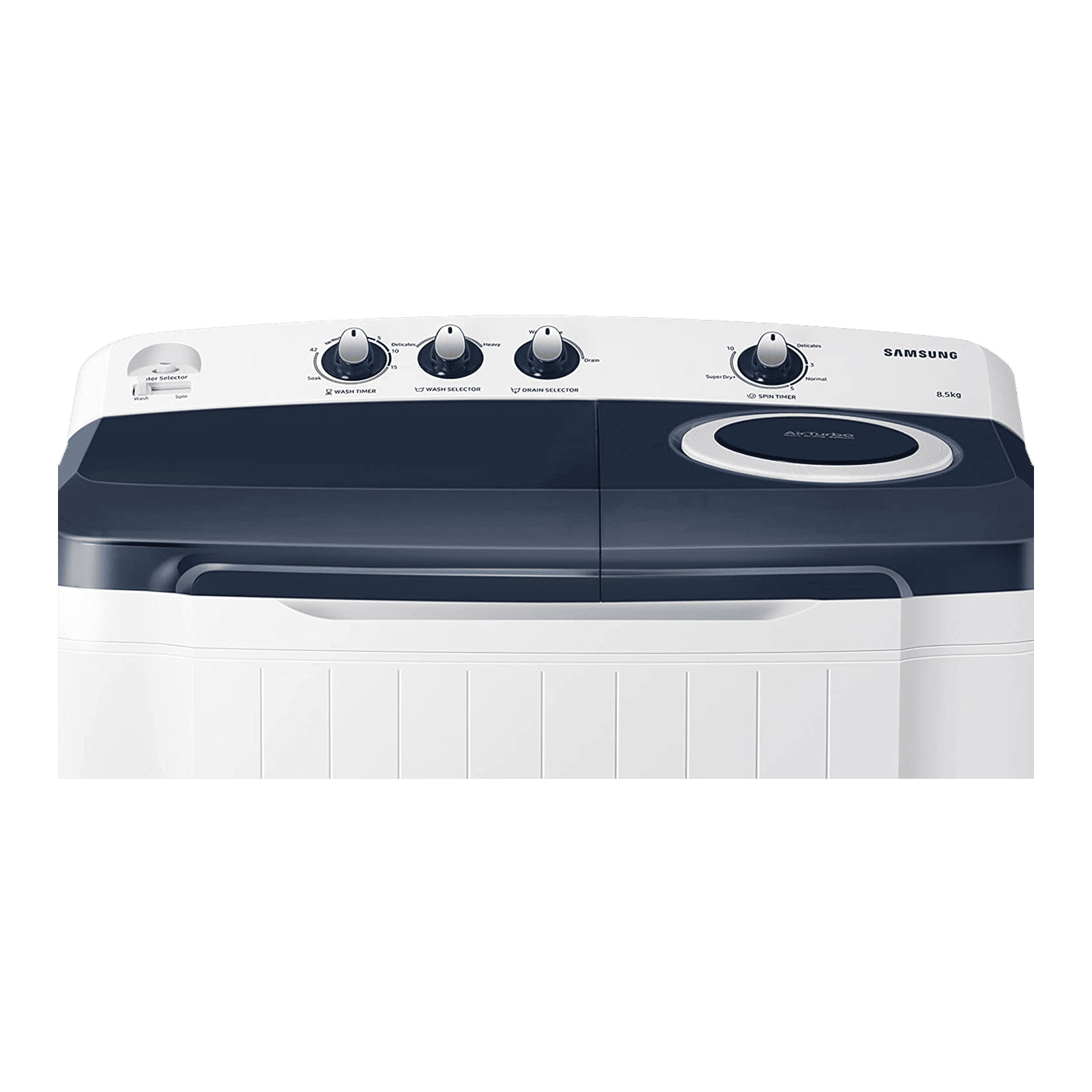 SAMSUNG 8.5 kg 5 Star Semi Automatic Washing Machine with Magic Filter (WT85R4000LL/TL, Light Grey)_7