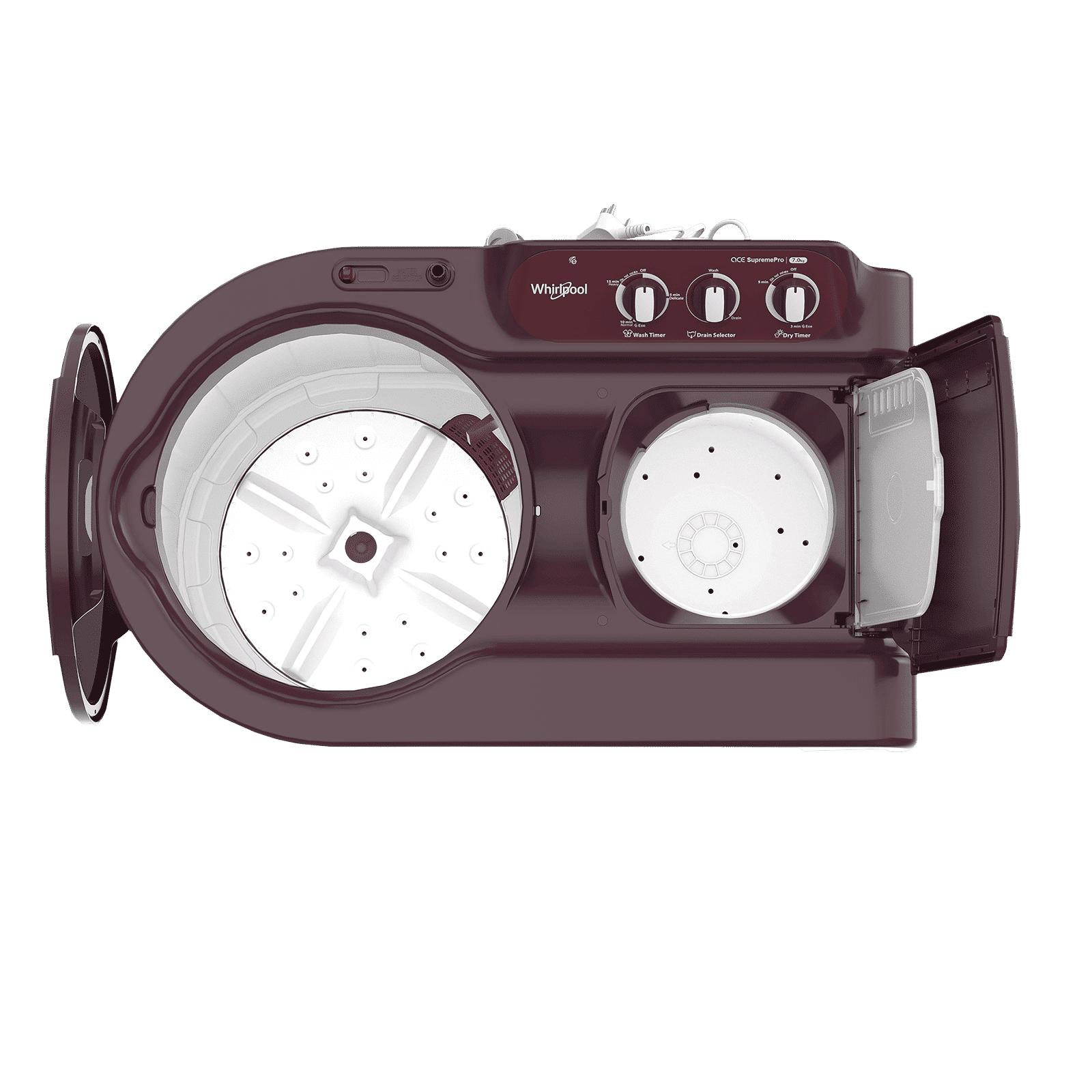 Whirlpool 7 kg 5 Star Semi Automatic Washing Machine with In-Built Collar Scrubber (Ace Supreme Pro, 30271, Wine)_4