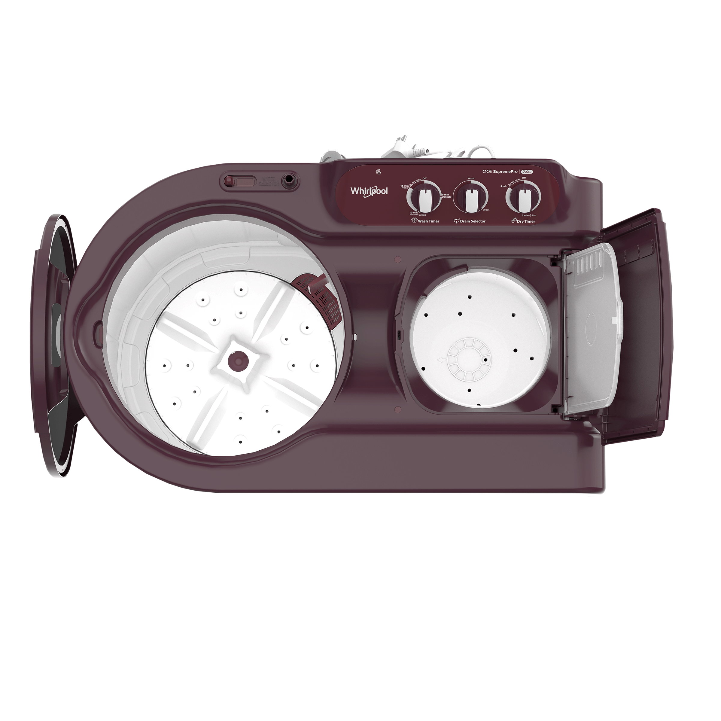 Whirlpool 7 kg 5 Star Semi Automatic Washing Machine with In-Built Collar Scrubber (Ace Supreme Pro, 30271, Wine)_8