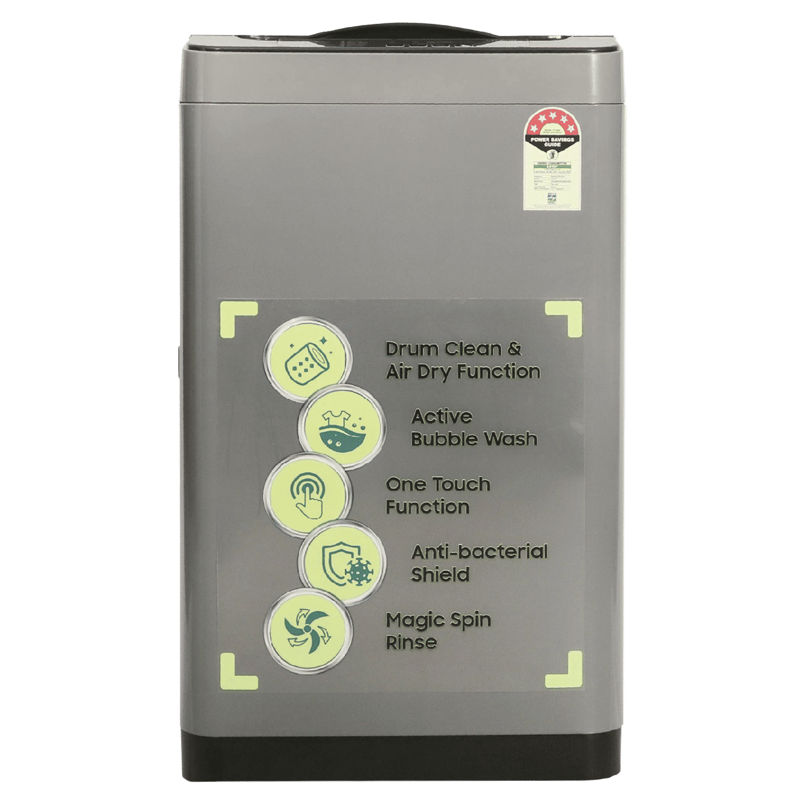 Croma 7 kg 5 Star Fully Automatic Top Load Washing Machine ( Spin Dry Function, Grey)_15