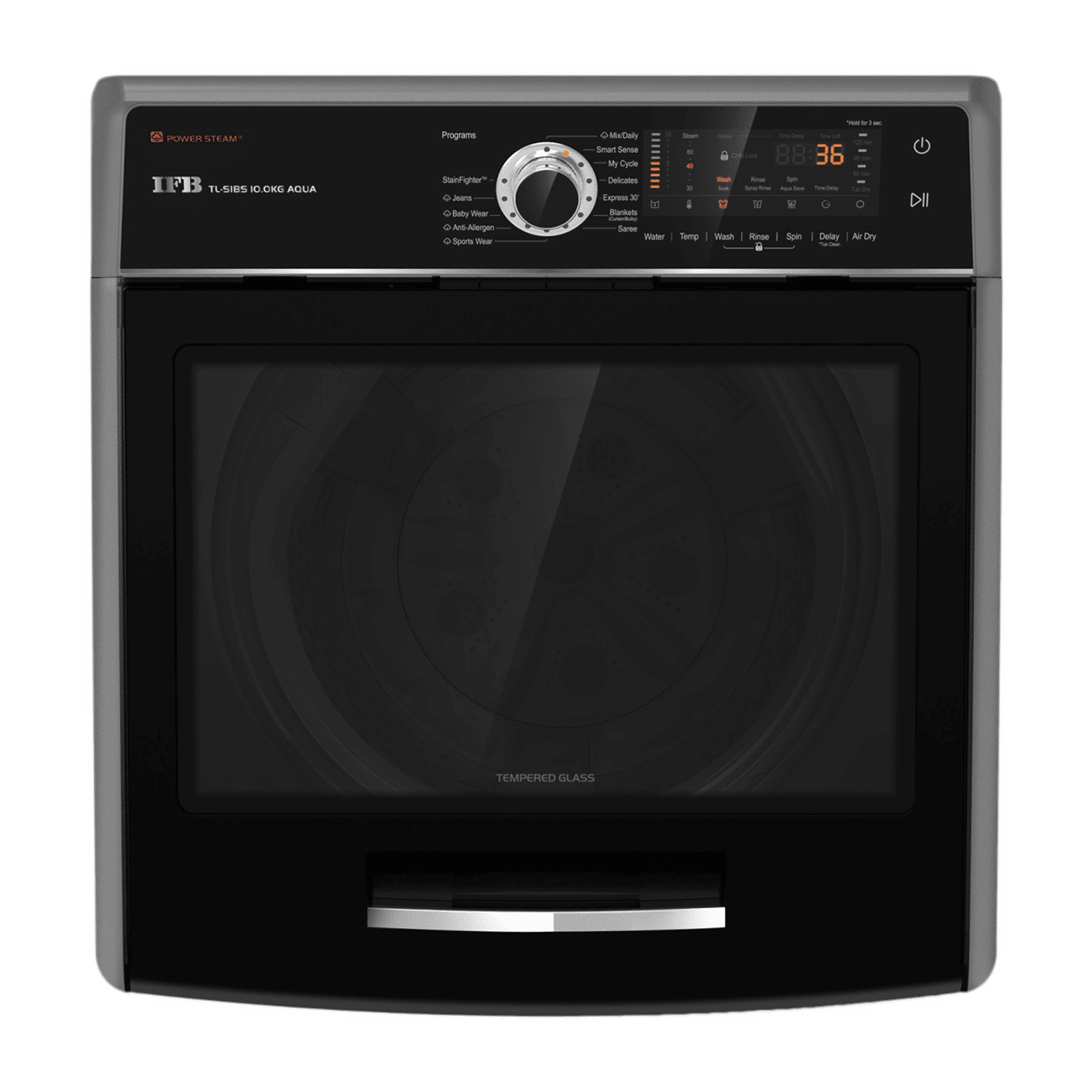 IFB 10 kg 5 Star Fully Automatic Top Load Washing Machine (Aqua, TL-SIBS, Steam Wash Technology, Inox)_4