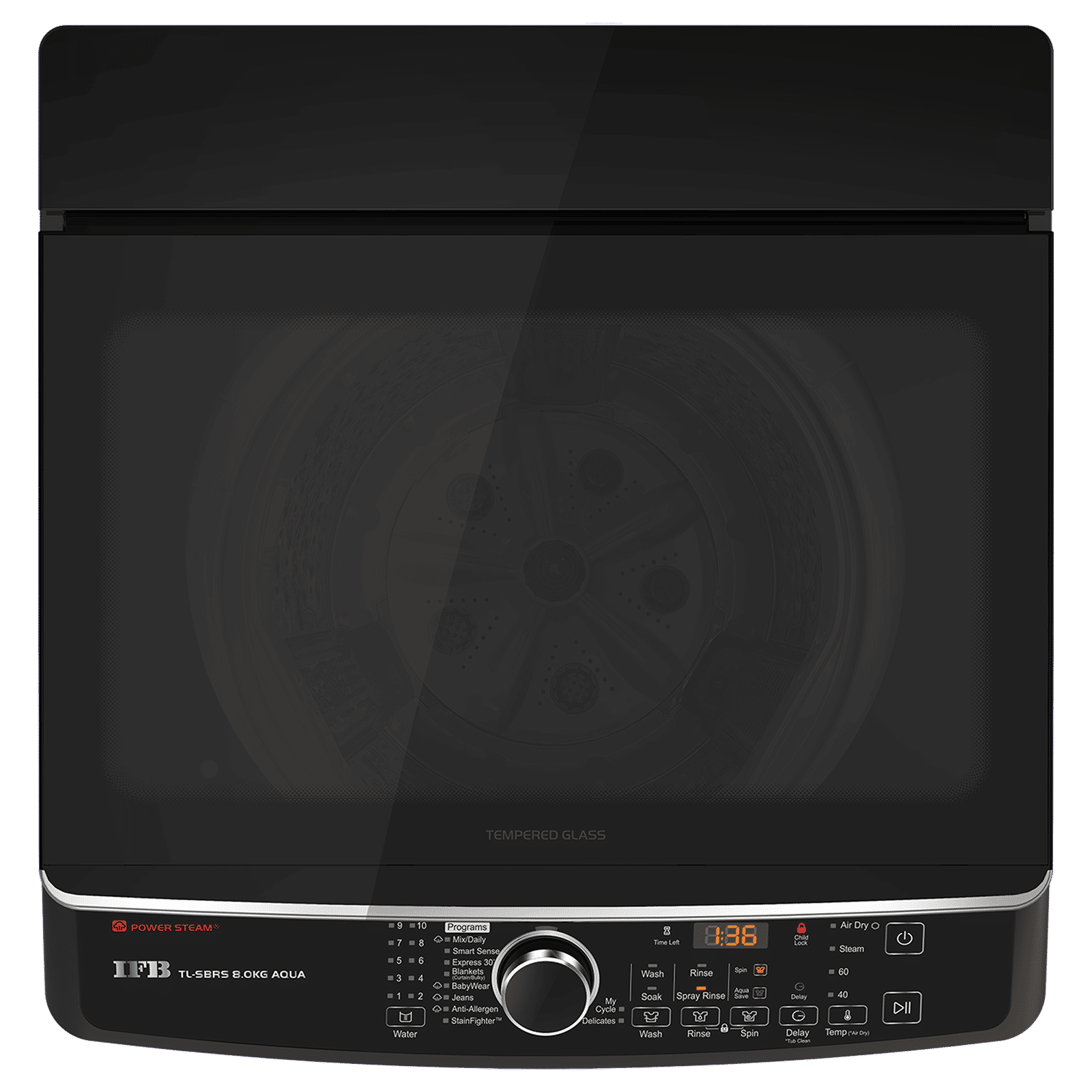 IFB 8 kg 5 Star Fully Automatic Top Load Washing Machine (Aqua, TL - SBRS, In-built Heater, Brown)_4