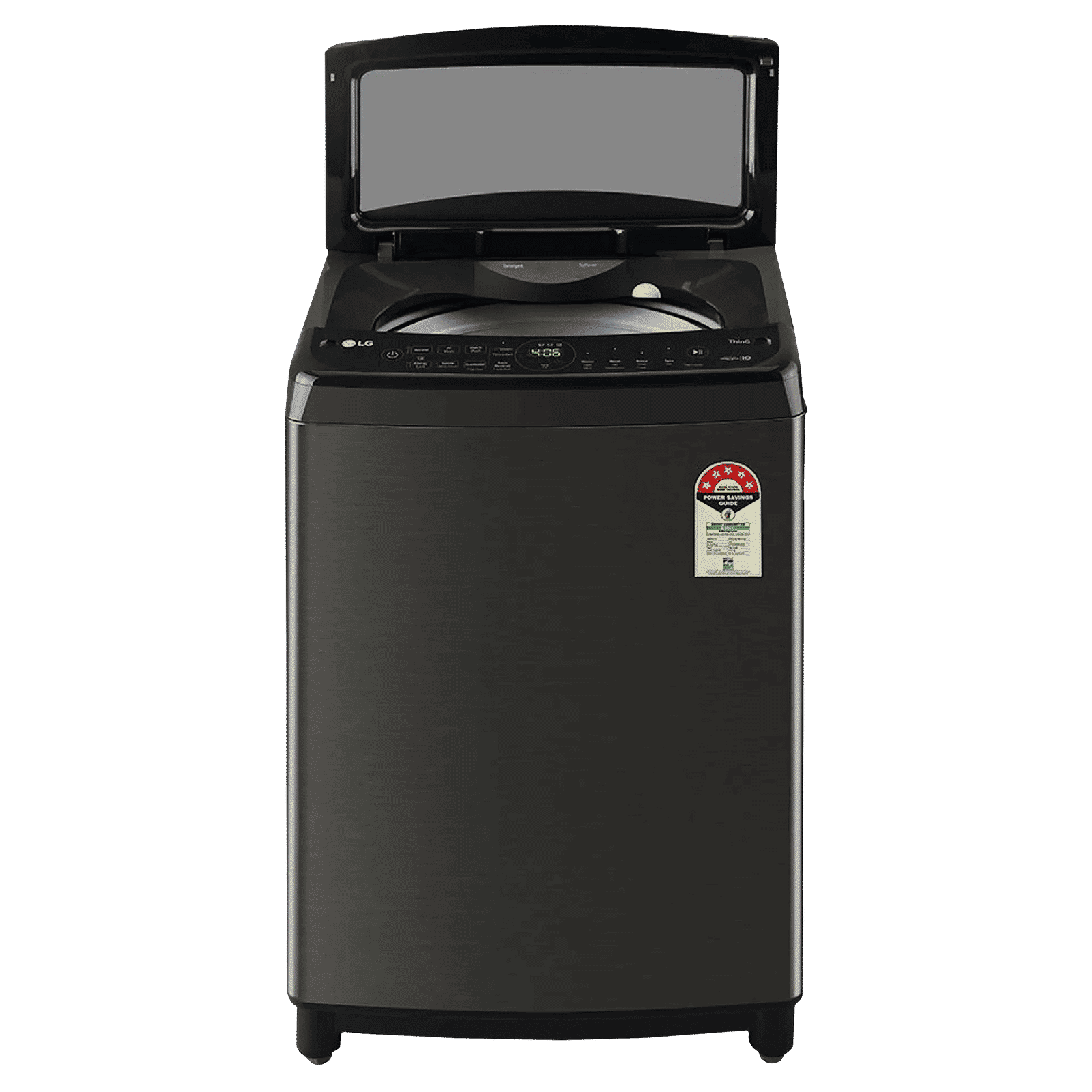 LG 10 kg 5 Star Inverter Fully Automatic Top Load Washing Machine (THD10SWP.APBQEIL, In-Built Heater, Platinum Black)_9