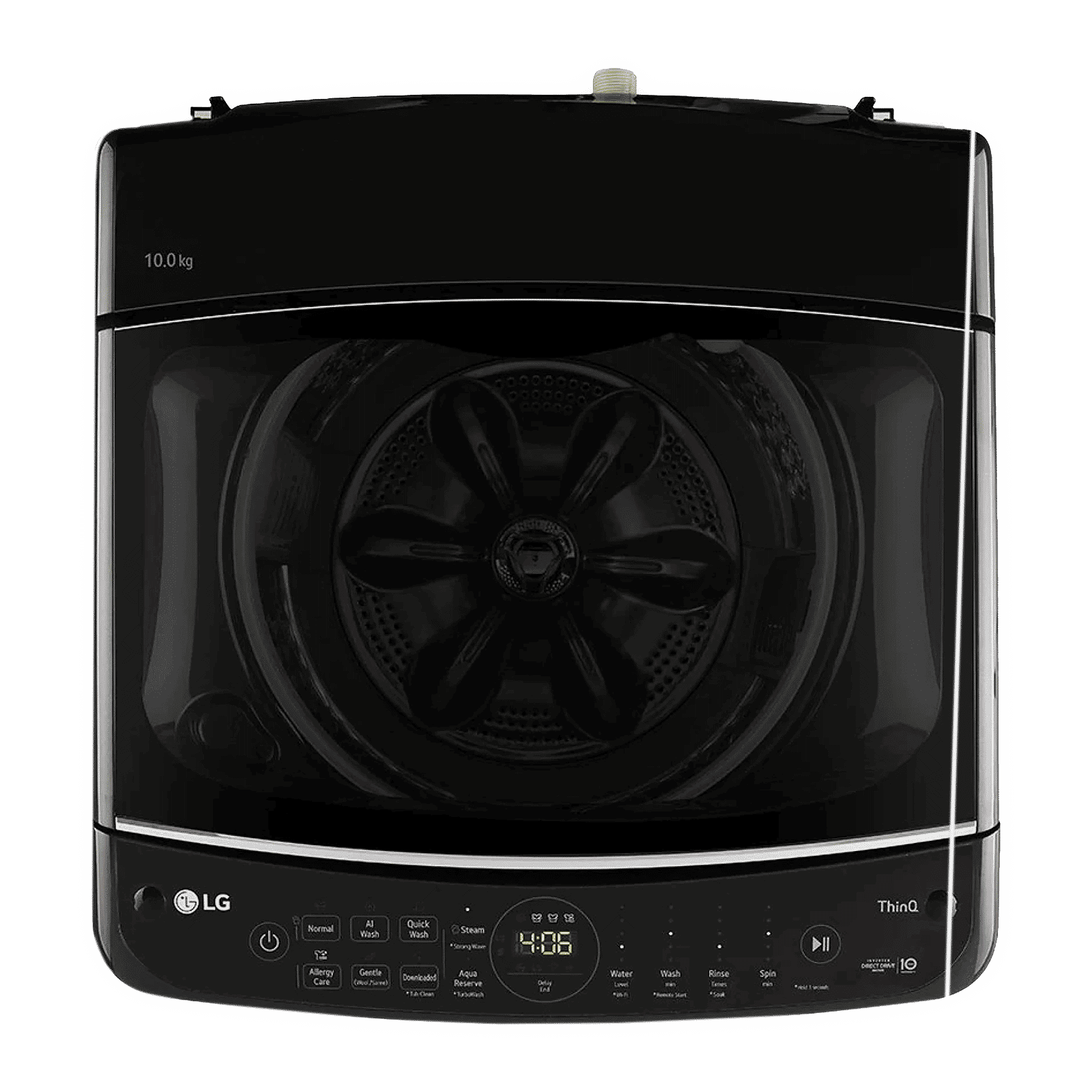 LG 10 kg 5 Star Inverter Fully Automatic Top Load Washing Machine (THD10SWP.APBQEIL, In-Built Heater, Platinum Black)_4