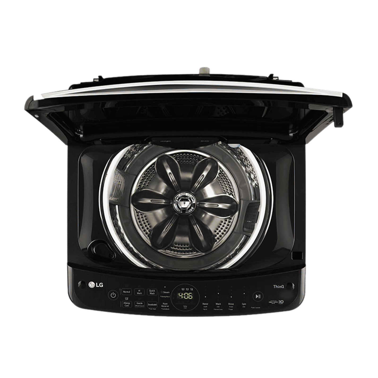 LG 10 kg 5 Star Inverter Fully Automatic Top Load Washing Machine (THD10SWP.APBQEIL, In-Built Heater, Platinum Black)_8