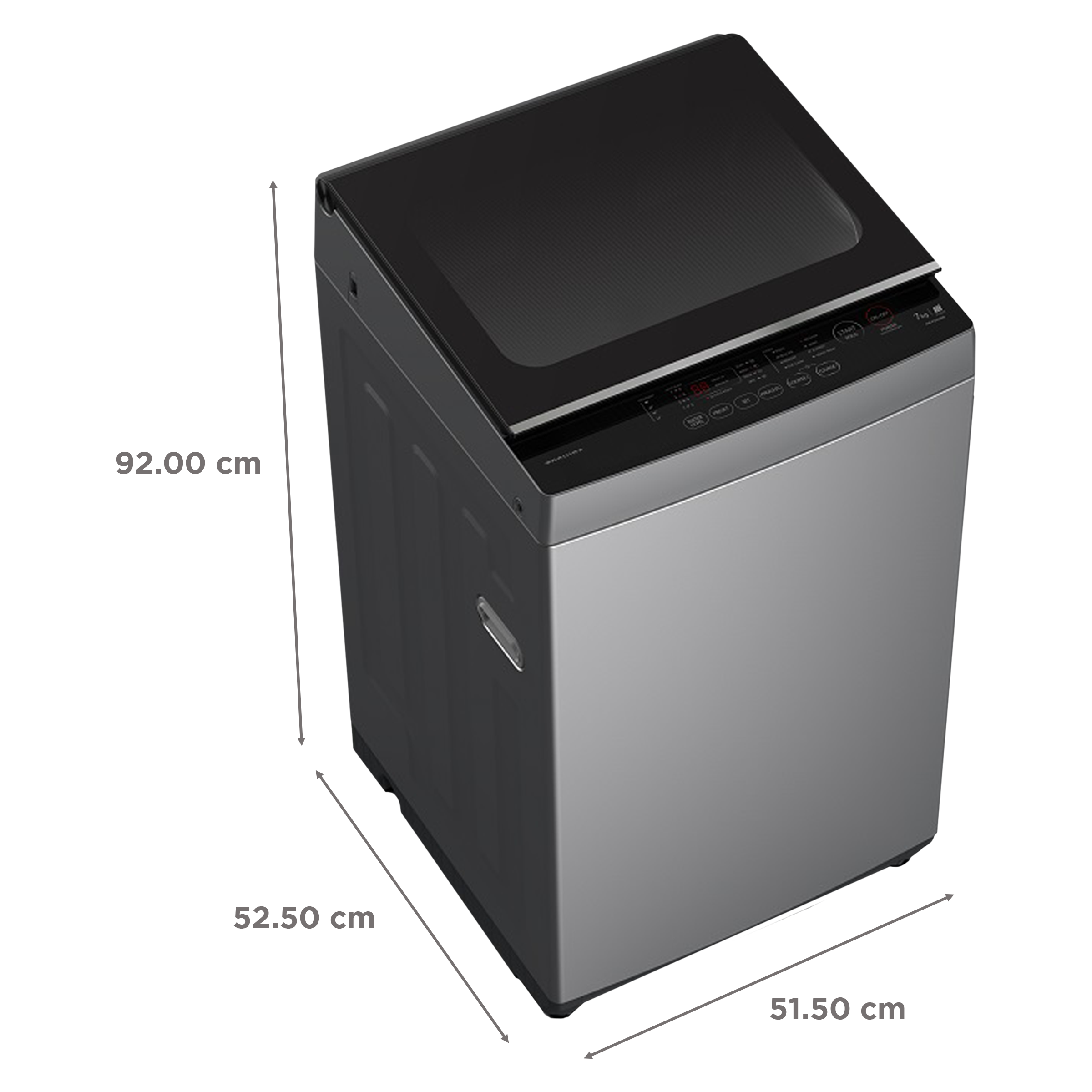 TOSHIBA 7 kg 5 Star Fully Automatic Top Load Washing Machine (AW-K801A-IND(SG), Memory Function, Silver)_3