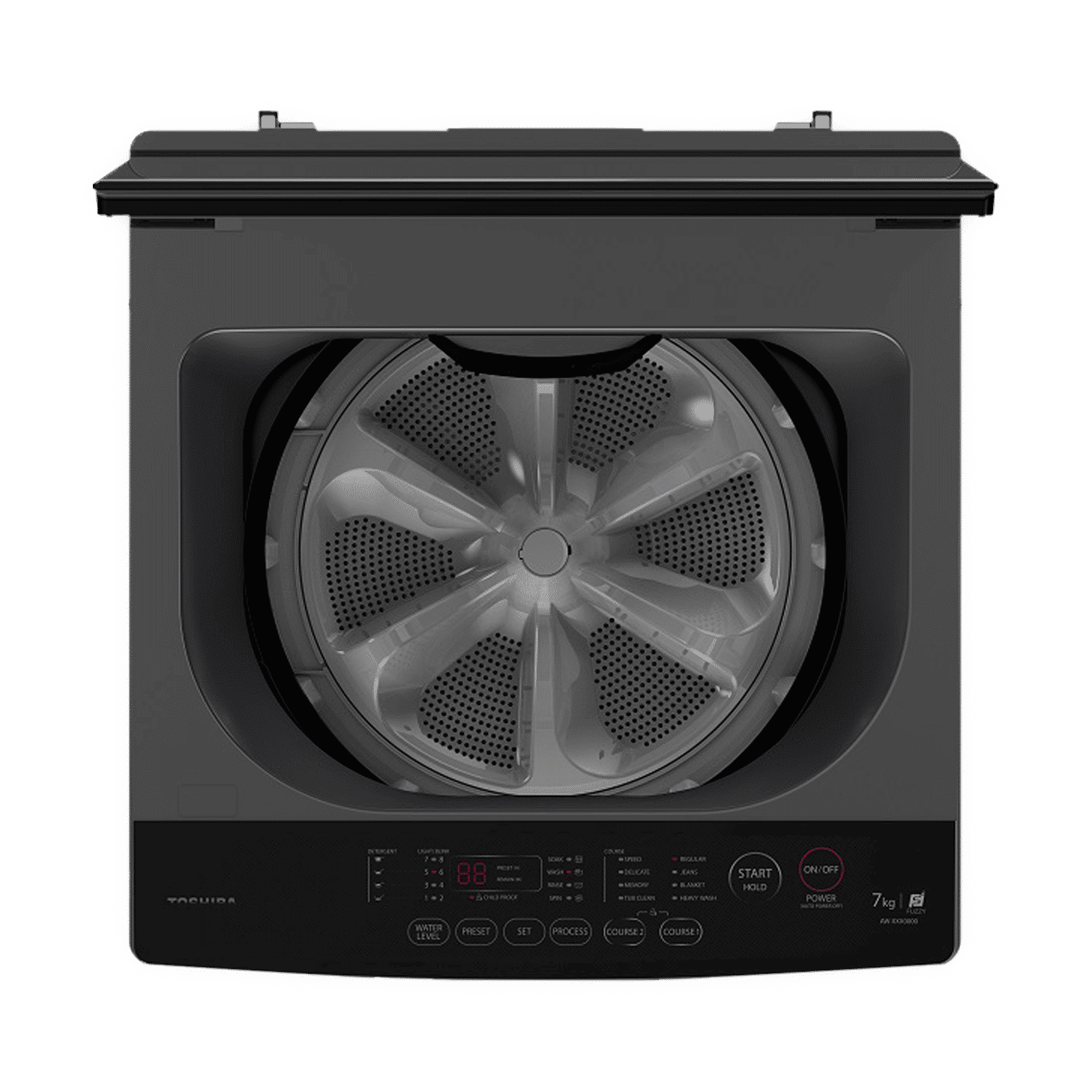 TOSHIBA 7 kg 5 Star Fully Automatic Top Load Washing Machine (AW-K801A-IND(SG), Memory Function, Silver)_4