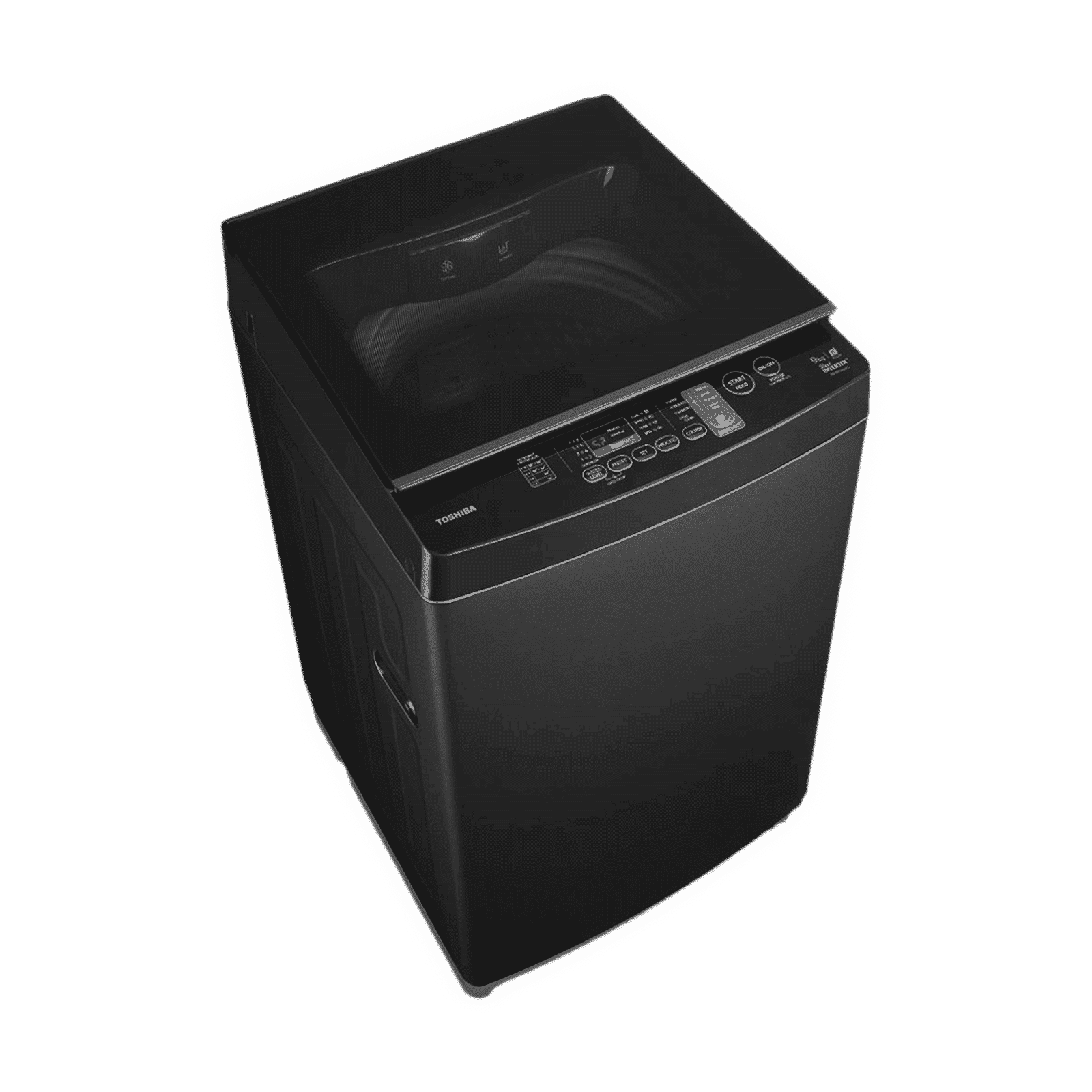 TOSHIBA 8 kg 5 Star Inverter Fully Automatic Top Load Washing Machine (AW-DJ900D-IND, i-Clean Function, Dark Silver)_9