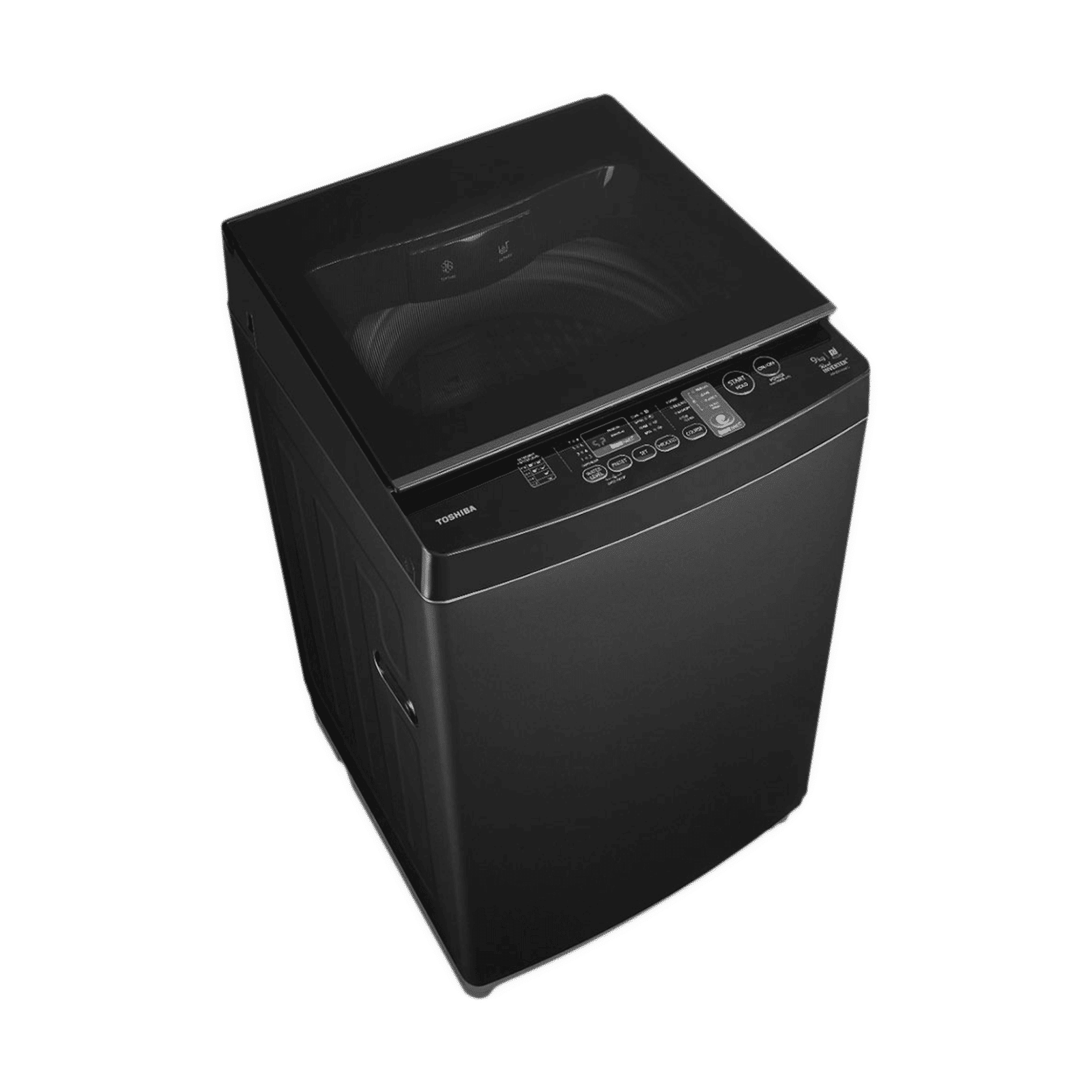 TOSHIBA 8 kg 5 Star Inverter Fully Automatic Top Load Washing Machine (AW-DJ900D-IND, i-Clean Function, Dark Silver)_6