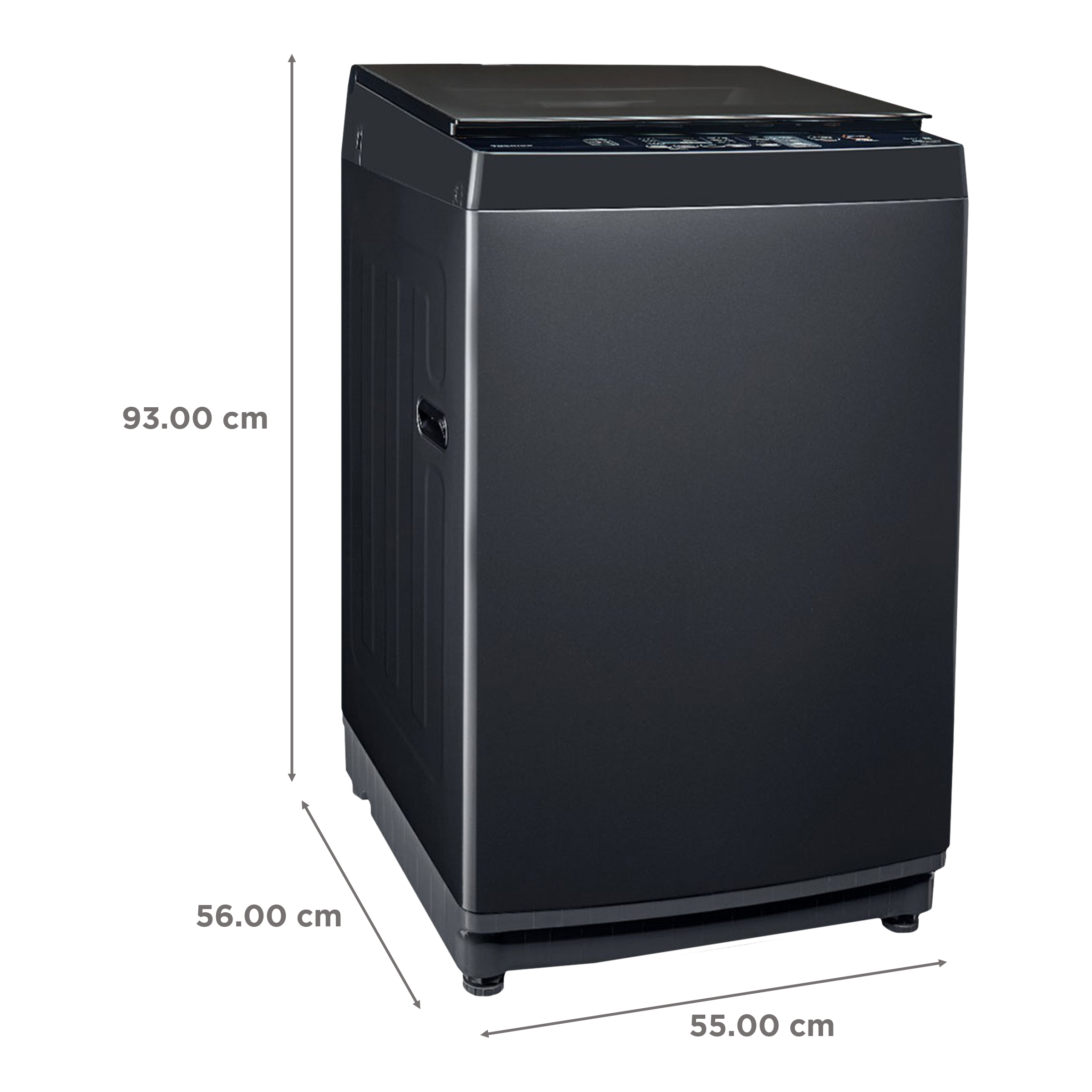 TOSHIBA 8 kg 5 Star Inverter Fully Automatic Top Load Washing Machine (AW-DJ900D-IND, i-Clean Function, Dark Silver)_3