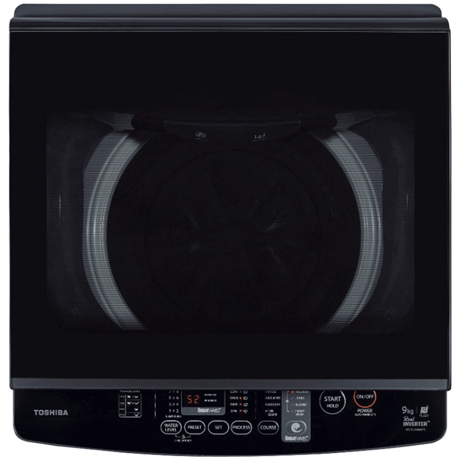 TOSHIBA 8 kg 5 Star Inverter Fully Automatic Top Load Washing Machine (AW-DJ900D-IND, i-Clean Function, Dark Silver)_4