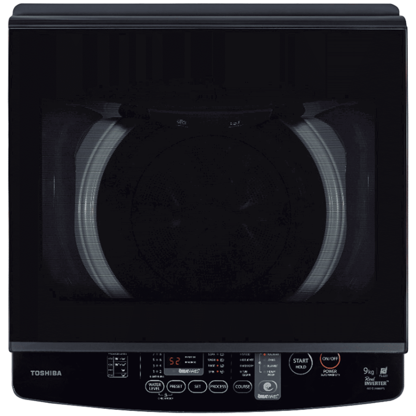 TOSHIBA 8 kg 5 Star Inverter Fully Automatic Top Load Washing Machine (AW-DJ900D-IND, i-Clean Function, Dark Silver)_4