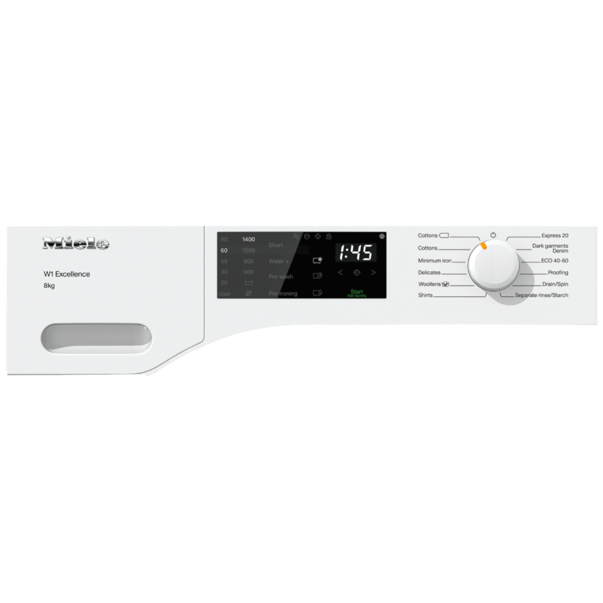 Miele 8 kg Fully Automatic Front Load Washing Machine (WED125, CapDosing Portioned Dispensing, Lotus White)_3