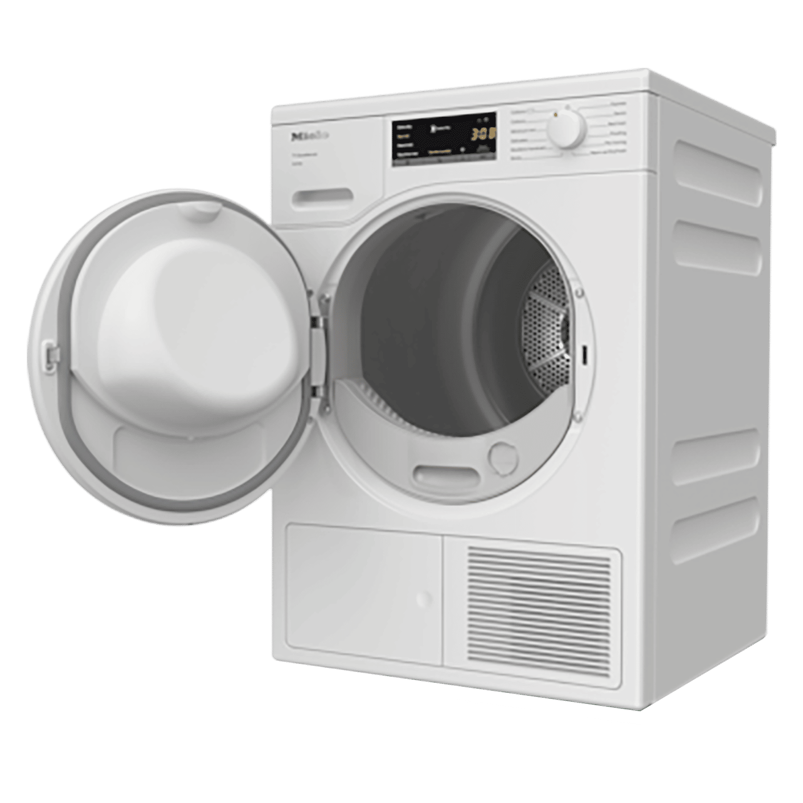 Miele T1 Excellence Active 7 kg Fully Automatic Front Load Dryer (Honeycomb Drum, TEA225WP, Lotus White)_4