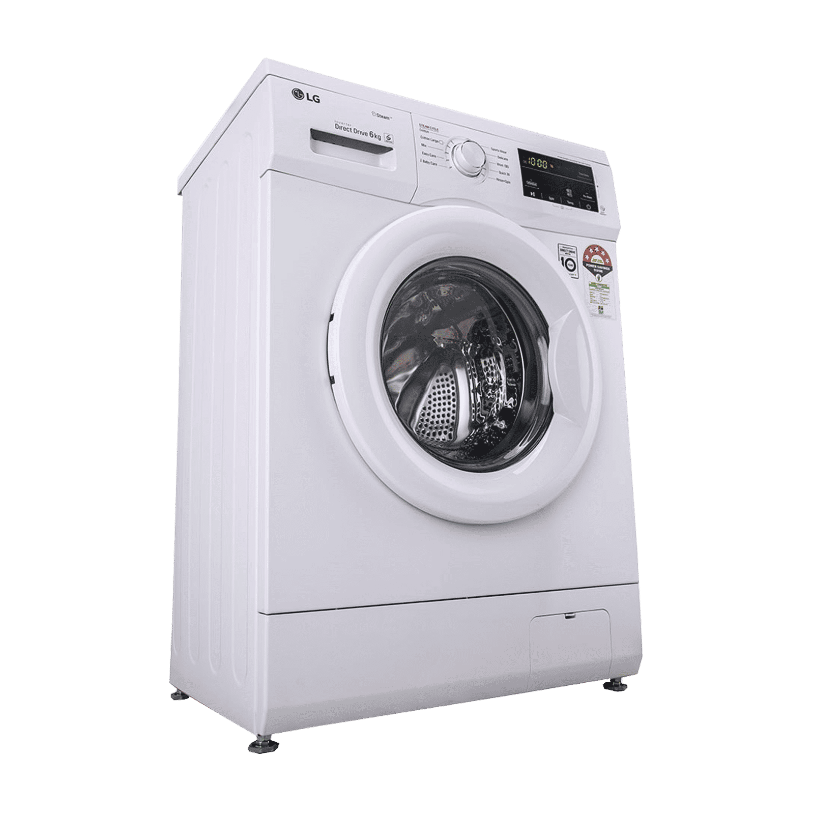 LG 6 kg 5 Star Inverter Fully Automatic Front Load Washing Machine (FHM1006SDW, 6 Motion Direct Drive, White) LG 6 kg 5 Star Inverter Fully Automatic Front Load Washing Machine (FHM1006SDW, 6 Motion Direct Drive, White)_13