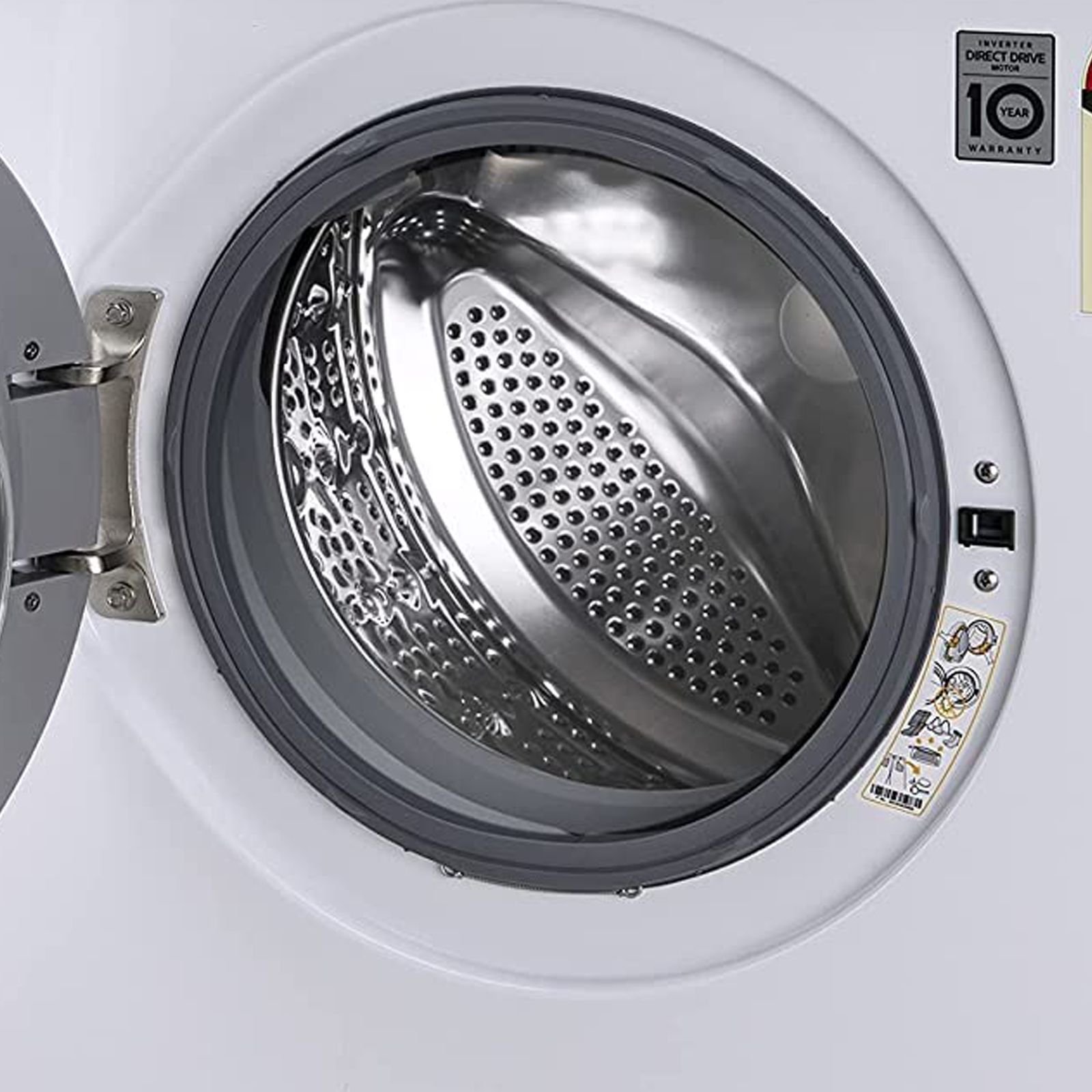 LG 6 kg 5 Star Inverter Fully Automatic Front Load Washing Machine (FHM1006SDW, 6 Motion Direct Drive, White) LG 6 kg 5 Star Inverter Fully Automatic Front Load Washing Machine (FHM1006SDW, 6 Motion Direct Drive, White)_7