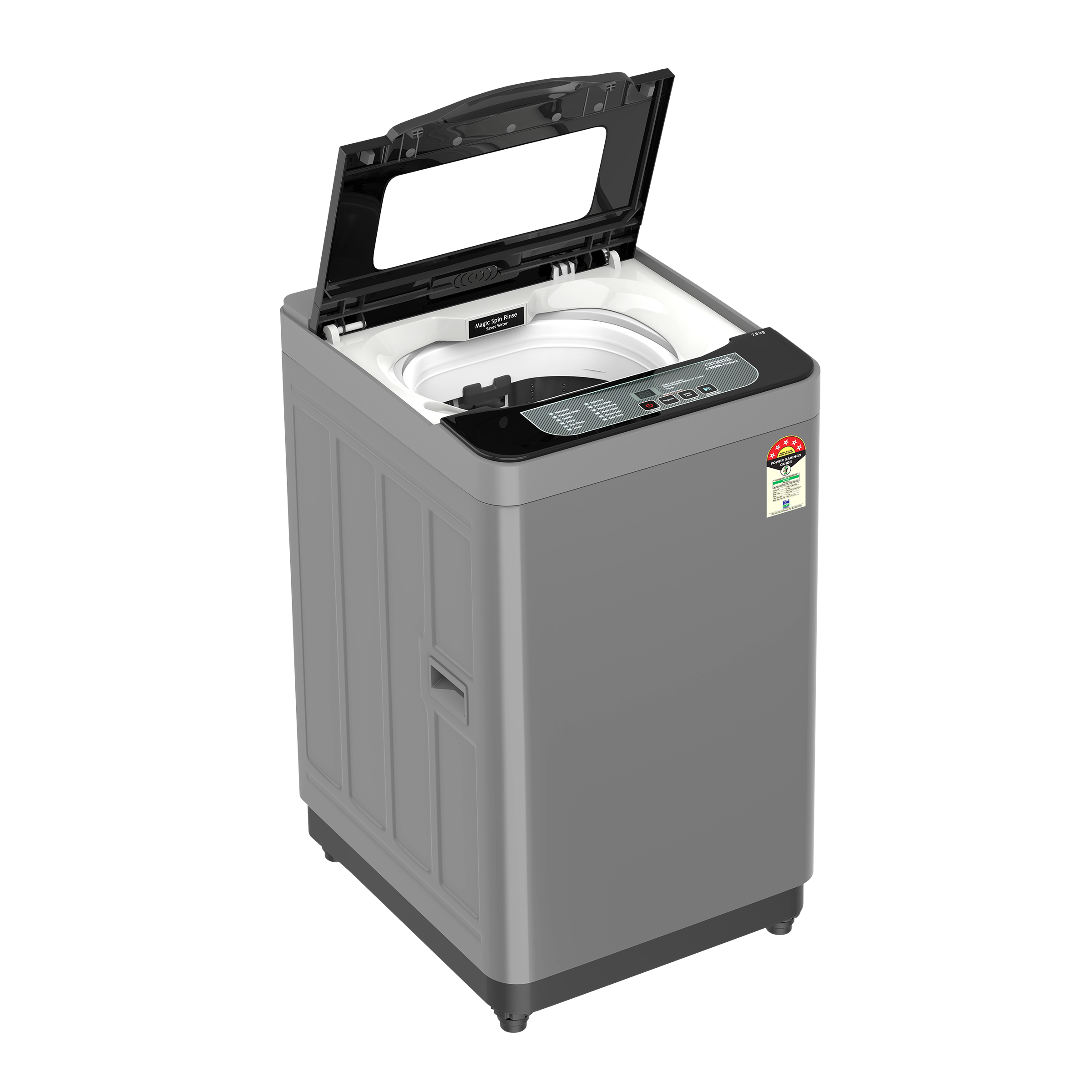 Croma 7.5 Kg 5 Star Fully Automatic Top Load Washing Machine ( Anti-Bacterial Shield, Dark Grey)_7