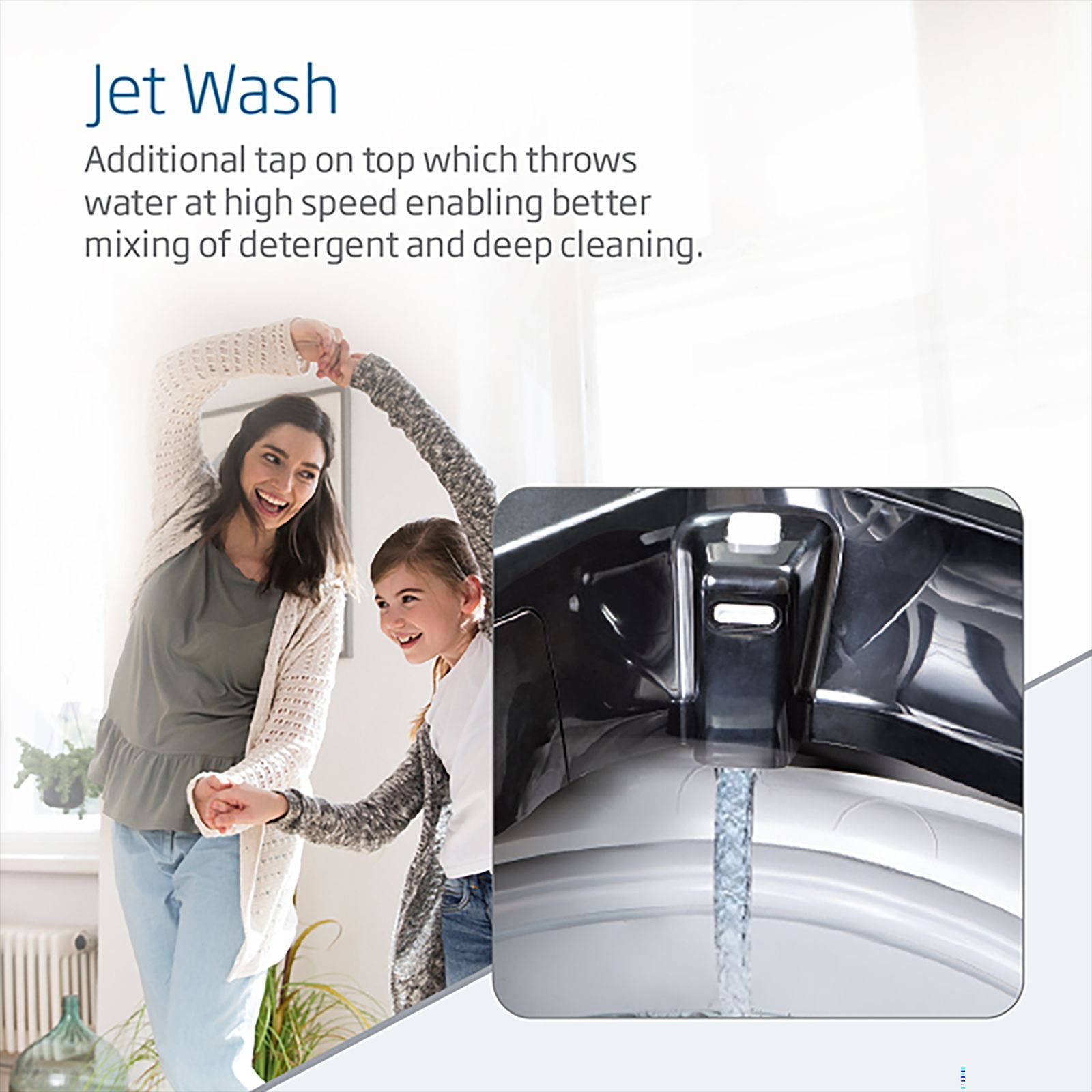 Voltas Beko 7 kg 5 Star Inverter Fully Automatic Top Load Washing Machine (WTL70VPBGF, Jet Wash, Black)_12