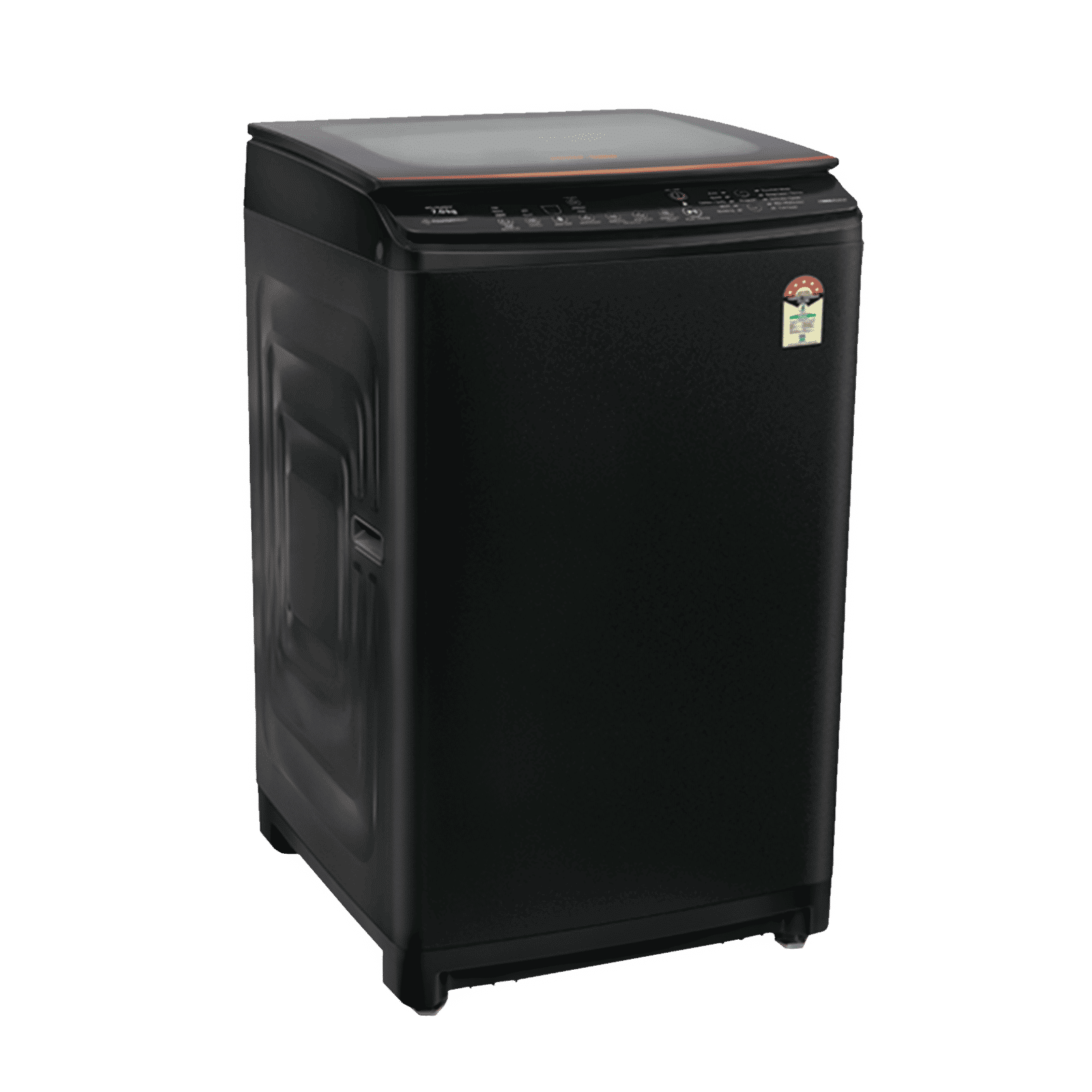 Voltas Beko 7 kg 5 Star Inverter Fully Automatic Top Load Washing Machine (WTL70VPBGF, Jet Wash, Black)_4