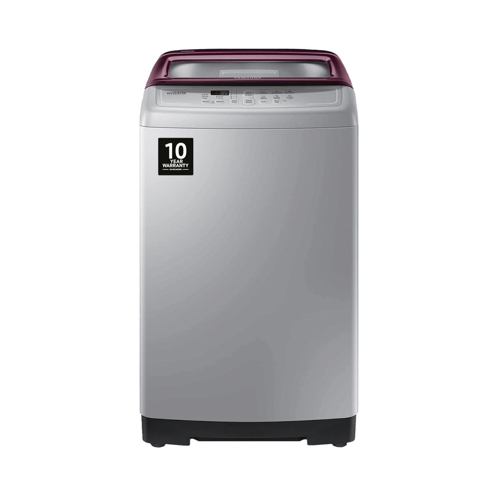 SAMSUNG 7.5 kg Inverter Fully Automatic Top Load Washing Machine (WA75A4022FS/TL, Diamond Drum, Imperial Silver)_1