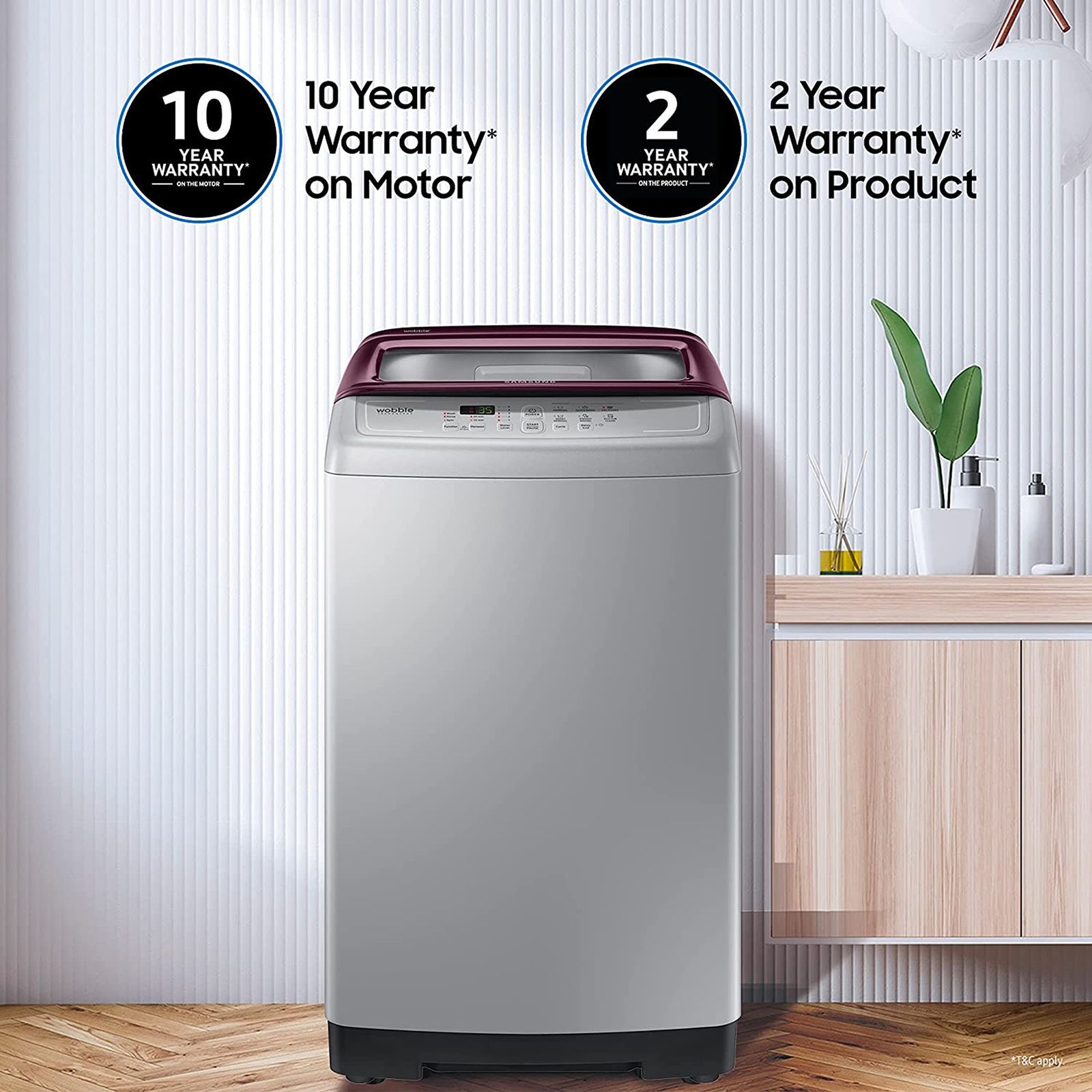 SAMSUNG 7.5 kg Inverter Fully Automatic Top Load Washing Machine (WA75A4022FS/TL, Diamond Drum, Imperial Silver)_13