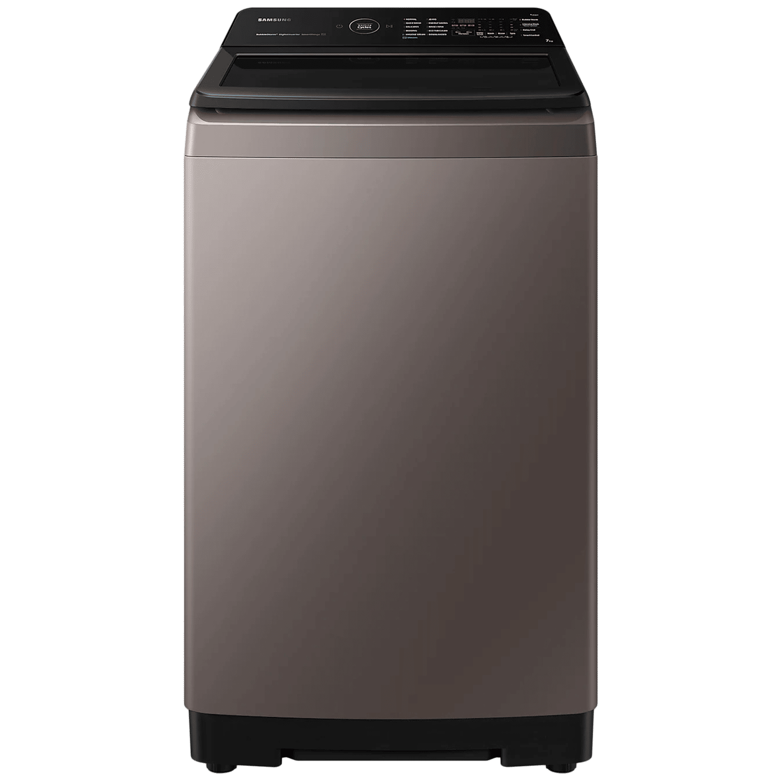 SAMSUNG 7 kg 5 Star Fully Automatic Top Load Washing Machine (WA70BG4582BRTL, Built-In Heater, Rose Brown)_1