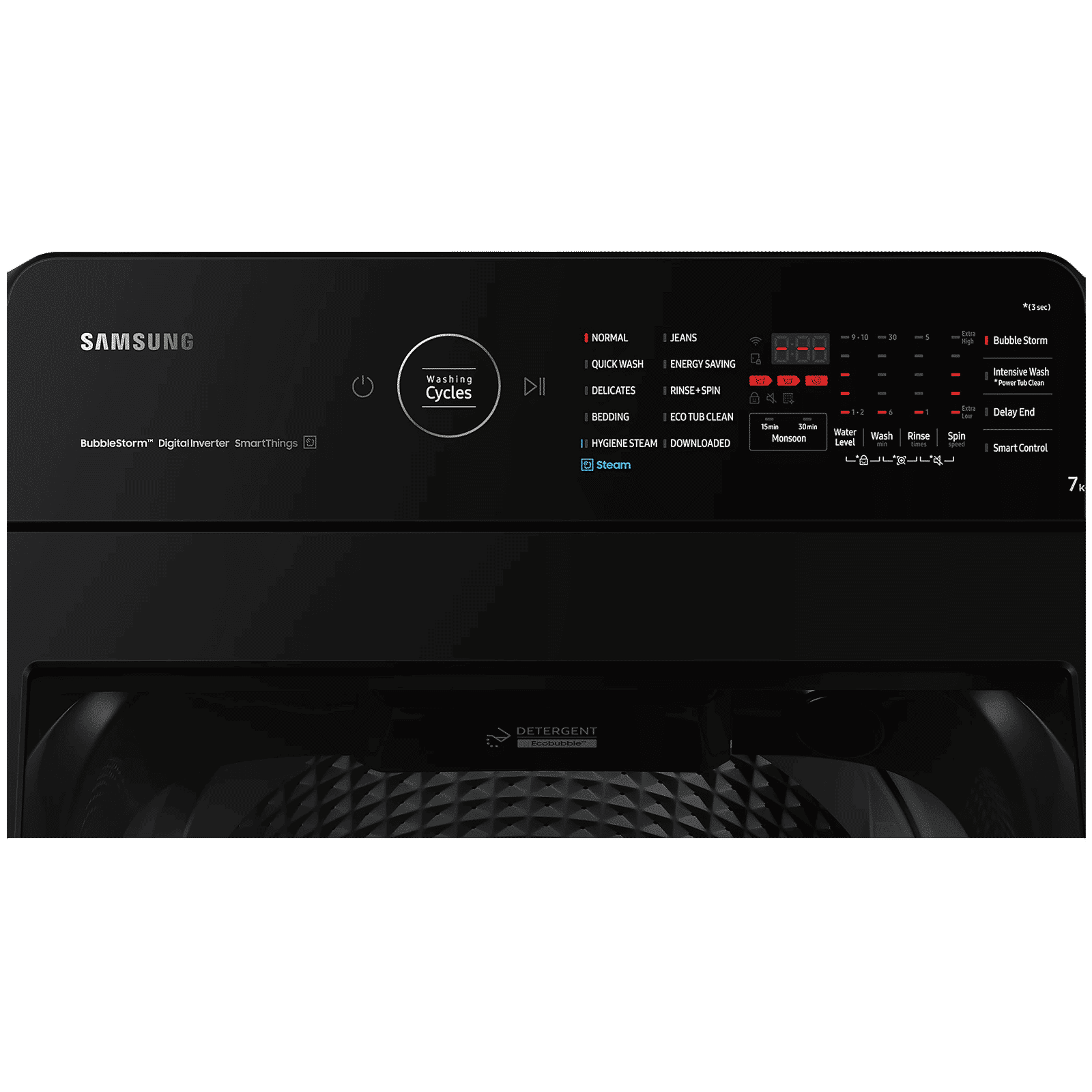 SAMSUNG 7 kg 5 Star Fully Automatic Top Load Washing Machine (WA70BG4582BRTL, Built-In Heater, Rose Brown)_4