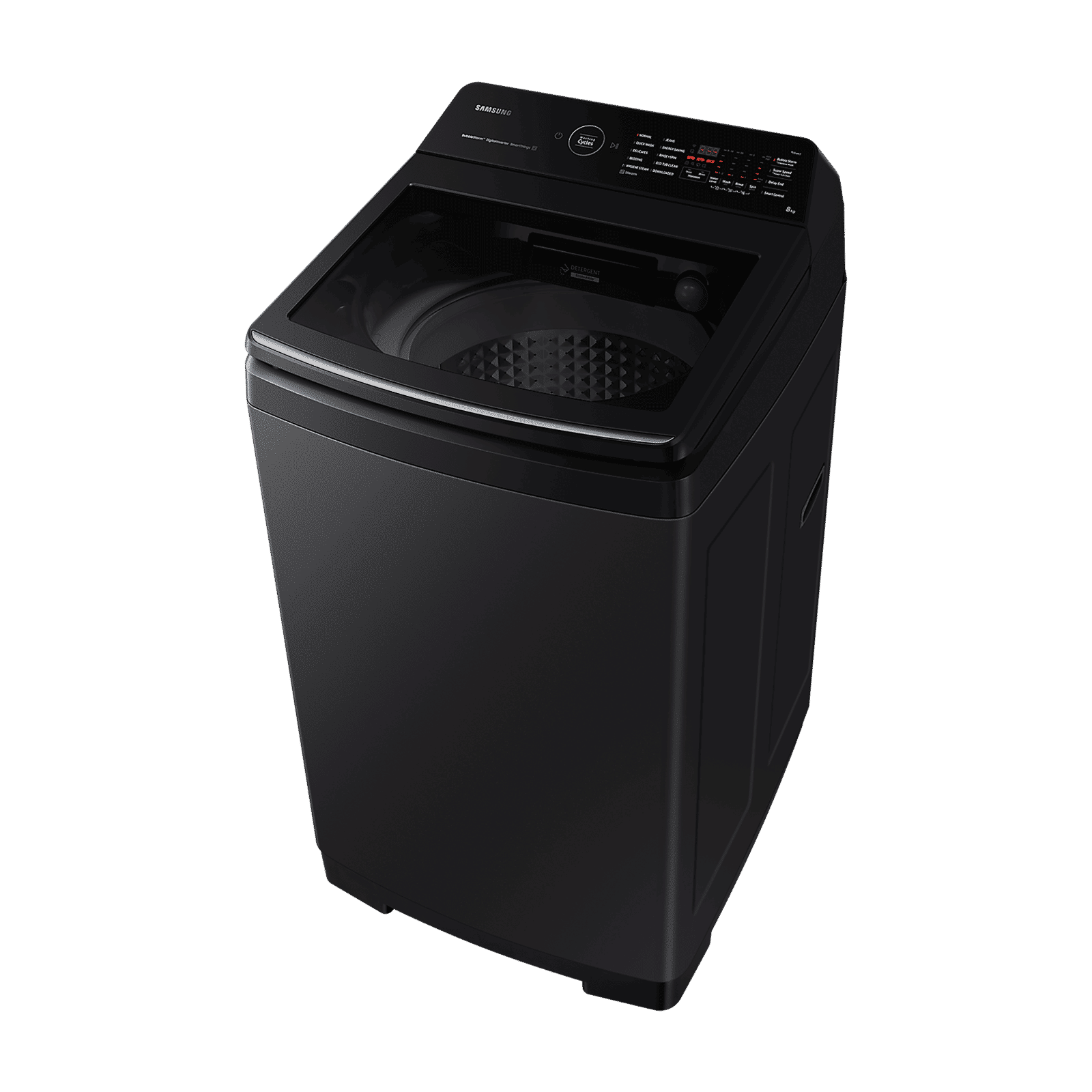 SAMSUNG 8 kg 5 Star Fully Automatic Top Load Washing Machine (WA80BG4686BVTL, In-built Heater, Black Caviar)_10