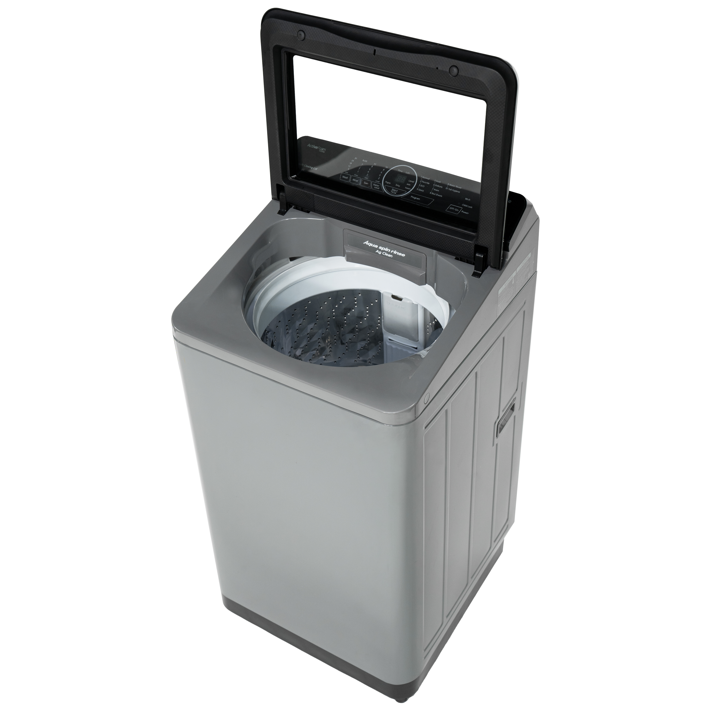 Panasonic 8 kg Fully Automatic Top Load Washing Machine (A10 Series, NA-F80A10CRB, Wash Wizard, Charcoal Inox Grey)_7