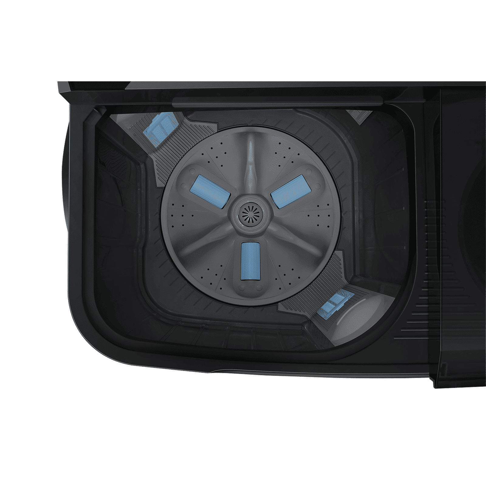 CANDY 7 kg 5 Star Fully Automatic Top Load Washing Machine (CTL701269S, Stainless Steel Drum, Dark Grey)_16