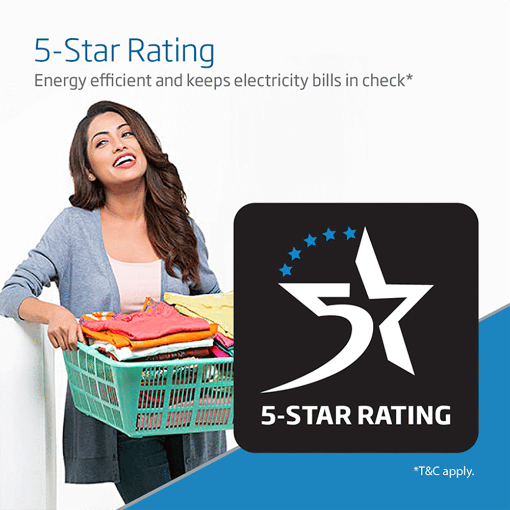 VOLTAS beko 7 Kg 5 Star Fully Automatic Top Load Washing Machine (WTL70UPSCXX, Dust Resistant, Grey)_8