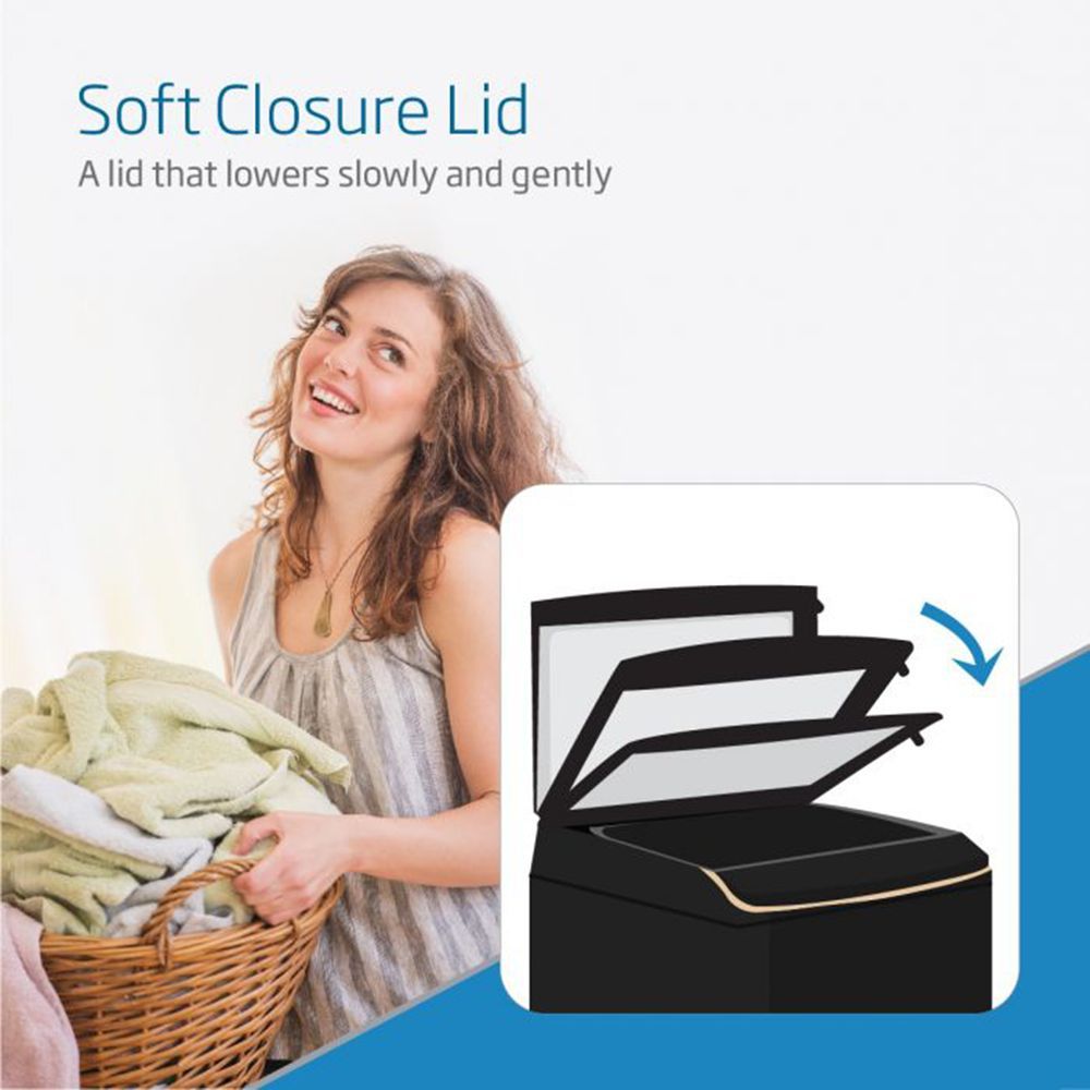 VOLTAS beko 7.5 Kg 5 Star Inverter Fully Automatic Top Load Washing Machine (WTL75VPSGH, Dust Resistant, Black) VOLTAS beko 7.5 Kg 5 Star Inverter Fully Automatic Top Load Washing Machine (WTL75VPSGH, Dust Resistant, Black)_16