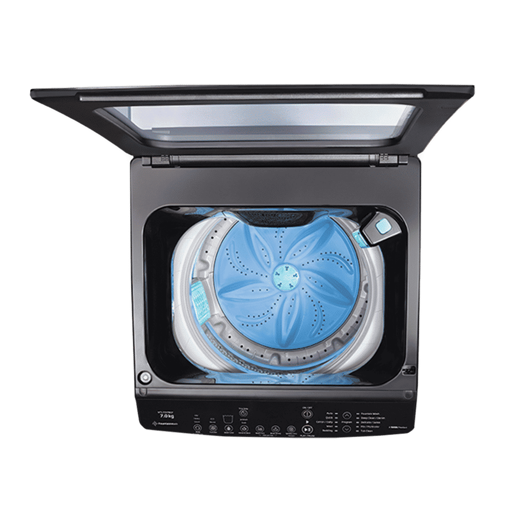 VOLTAS beko 7.5 Kg 5 Star Inverter Fully Automatic Top Load Washing Machine (WTL75VPSGH, Dust Resistant, Black) VOLTAS beko 7.5 Kg 5 Star Inverter Fully Automatic Top Load Washing Machine (WTL75VPSGH, Dust Resistant, Black)_7