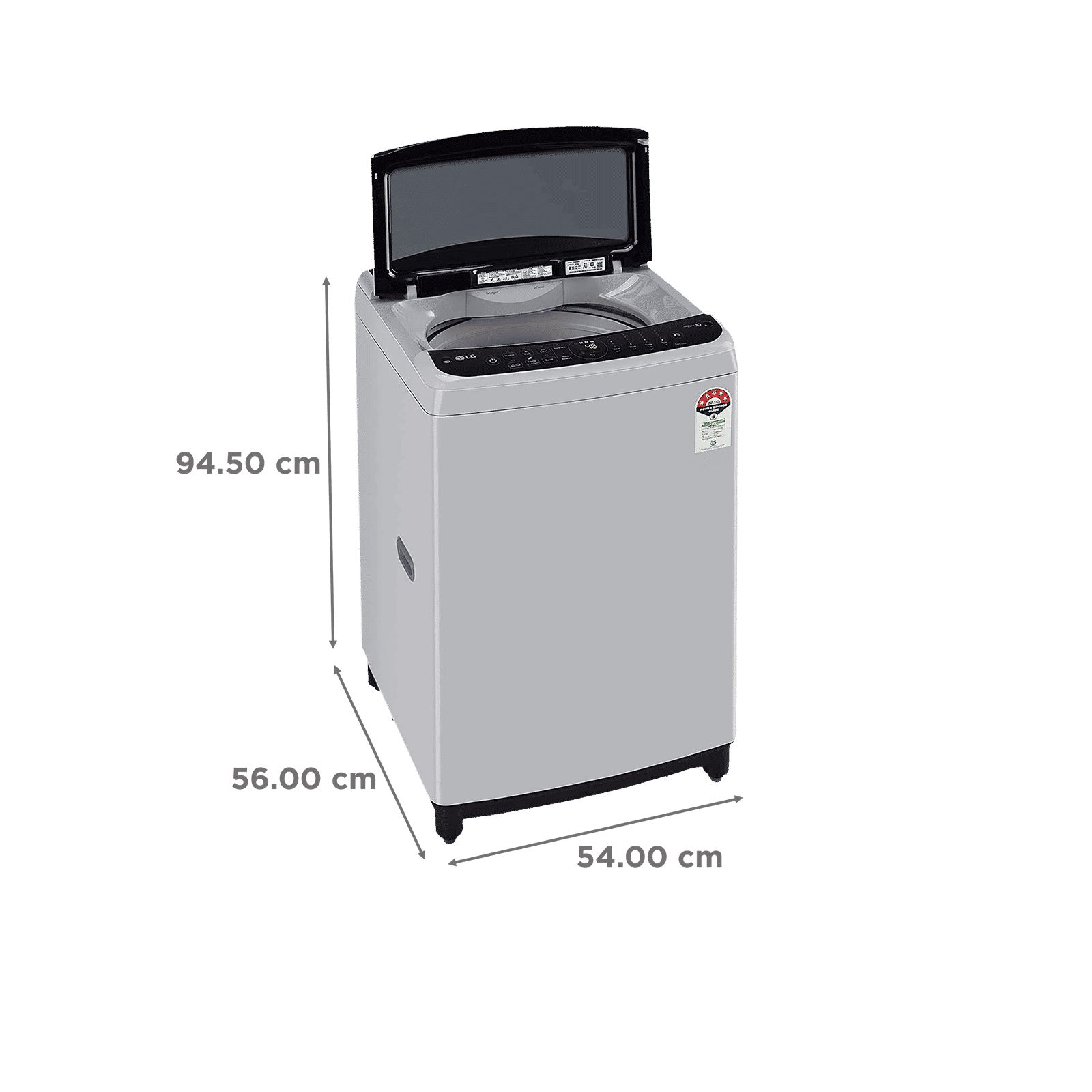 LG 9 kg 5 Star Inverter Fully Automatic Top Load Washing Machine (THD09NWF.ASFQEIL, AIDD Motor, Silver)_3