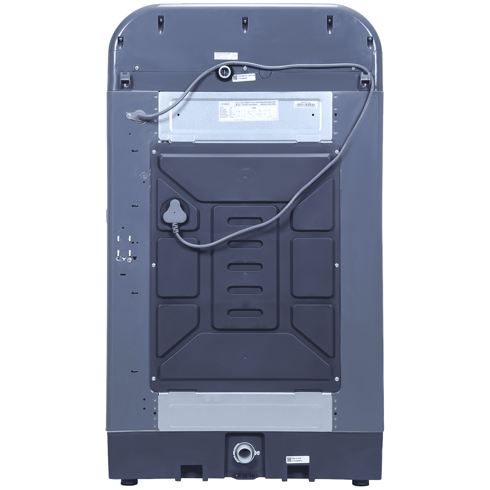 Croma 11 kg 5 Star Inverter Fully Automatic Top Load Washing Machine ( In-built Heater, Mid Black)_5