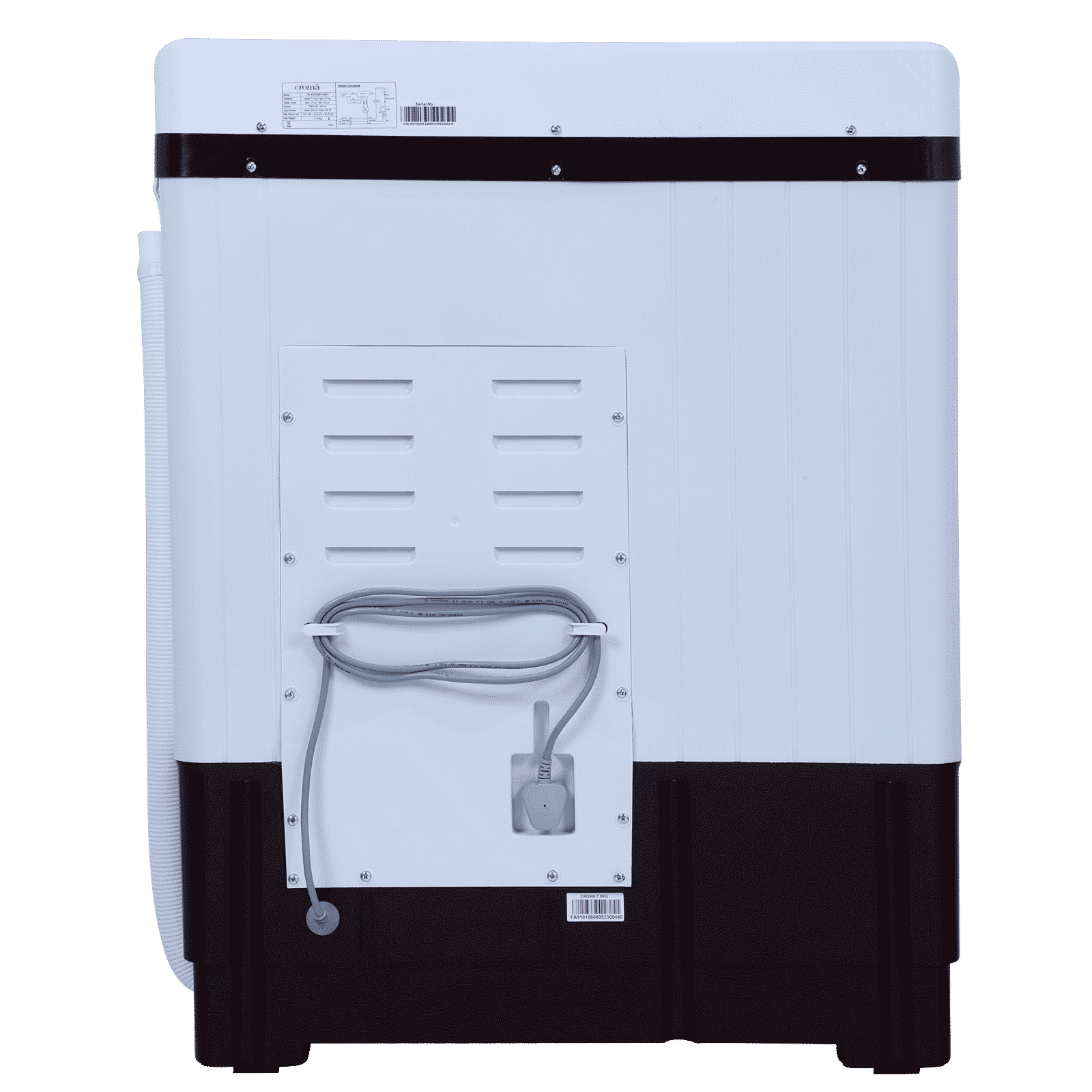 Croma 7 kg 5 Star Semi Automatic Washing Machine with Built-in Soak Function (Burgundy) Croma 7 kg 5 Star Semi Automatic Washing Machine with Built-in Soak Function (Burgundy)_10