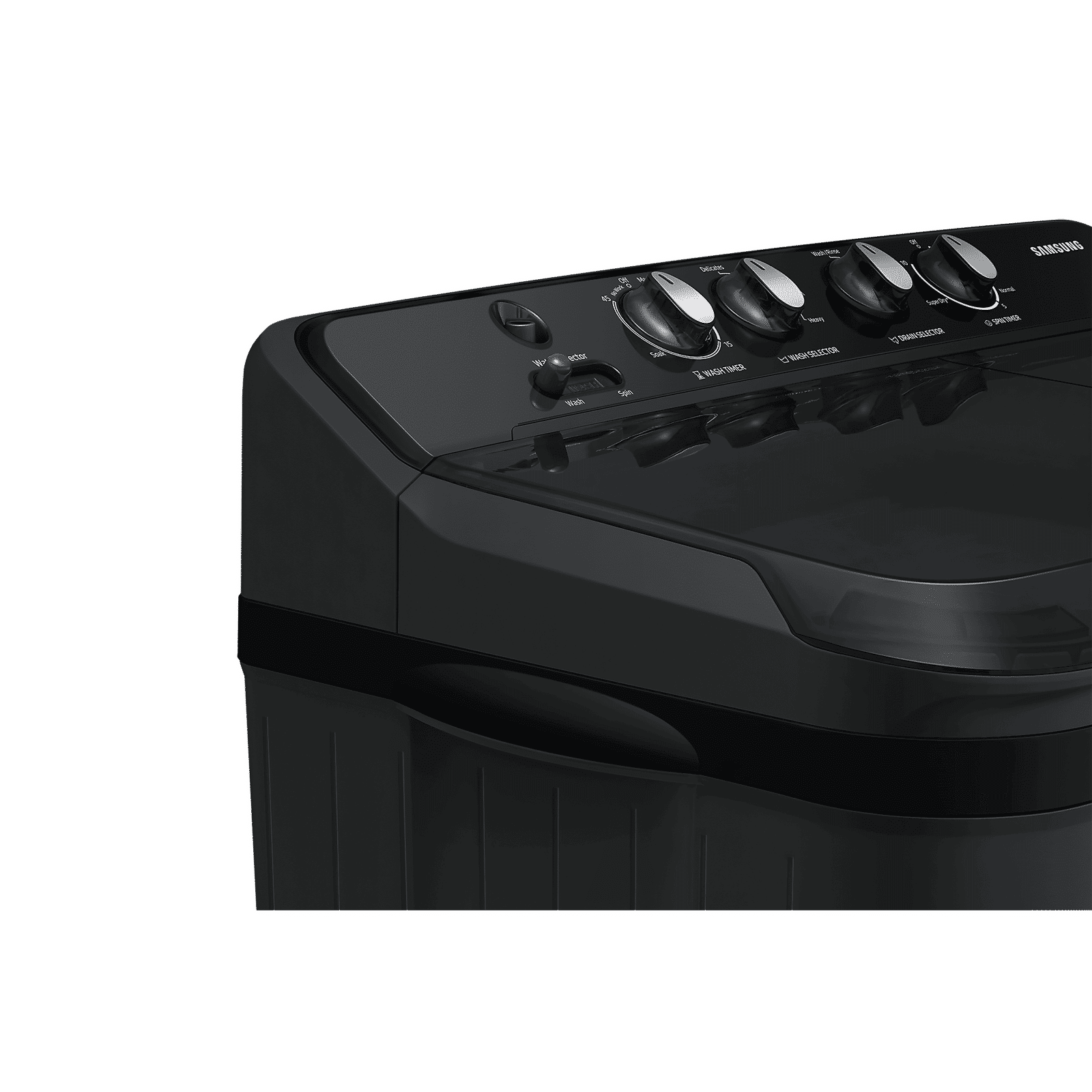 SAMSUNG 8.5 kg 5 Star Semi Automatic Washing Machine with Air Turbo Drying System (WT85B4200GD/TL, Dark Grey)_11