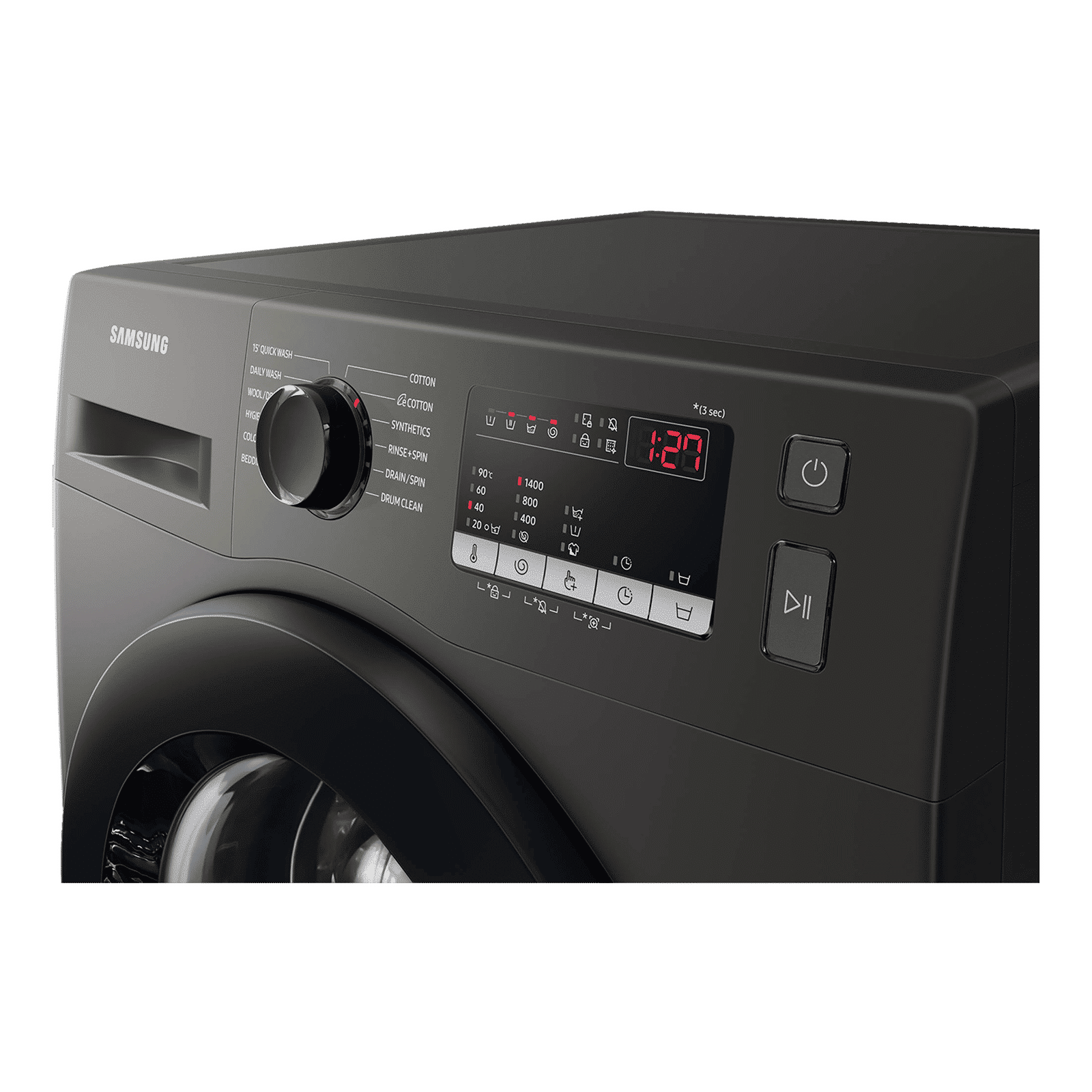 SAMSUNG 9 kg 5 Star Inverter Fully Automatic Front Load Washing Machine (WW90T4040CX1TL, Hygiene Steam, Inox)_8