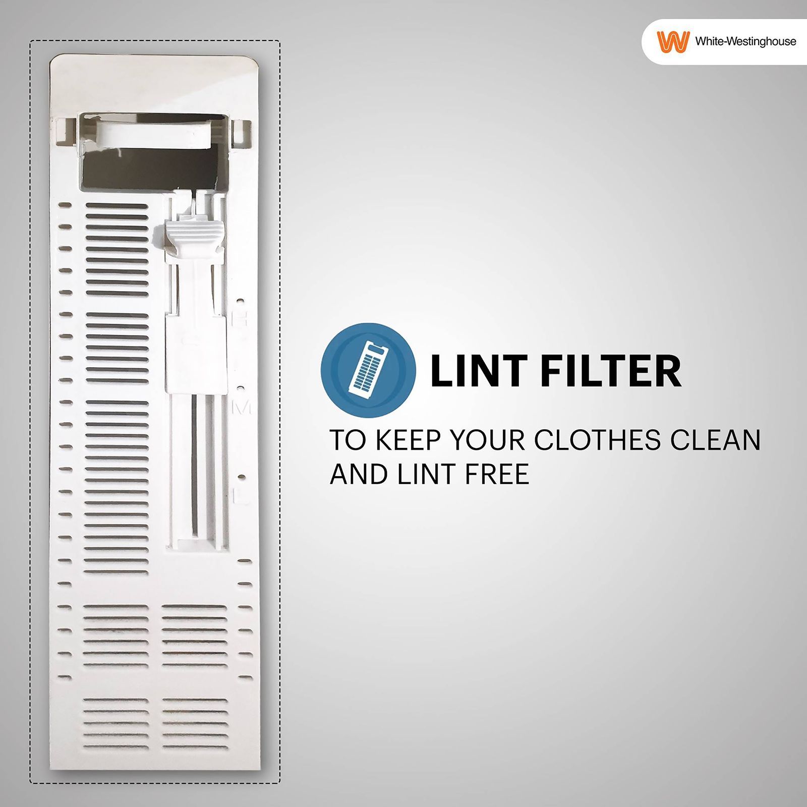 White Westinghouse 9.5 kg Semi Automatic Washing Machine with Robust Motor (CSW9500, Grey)_13